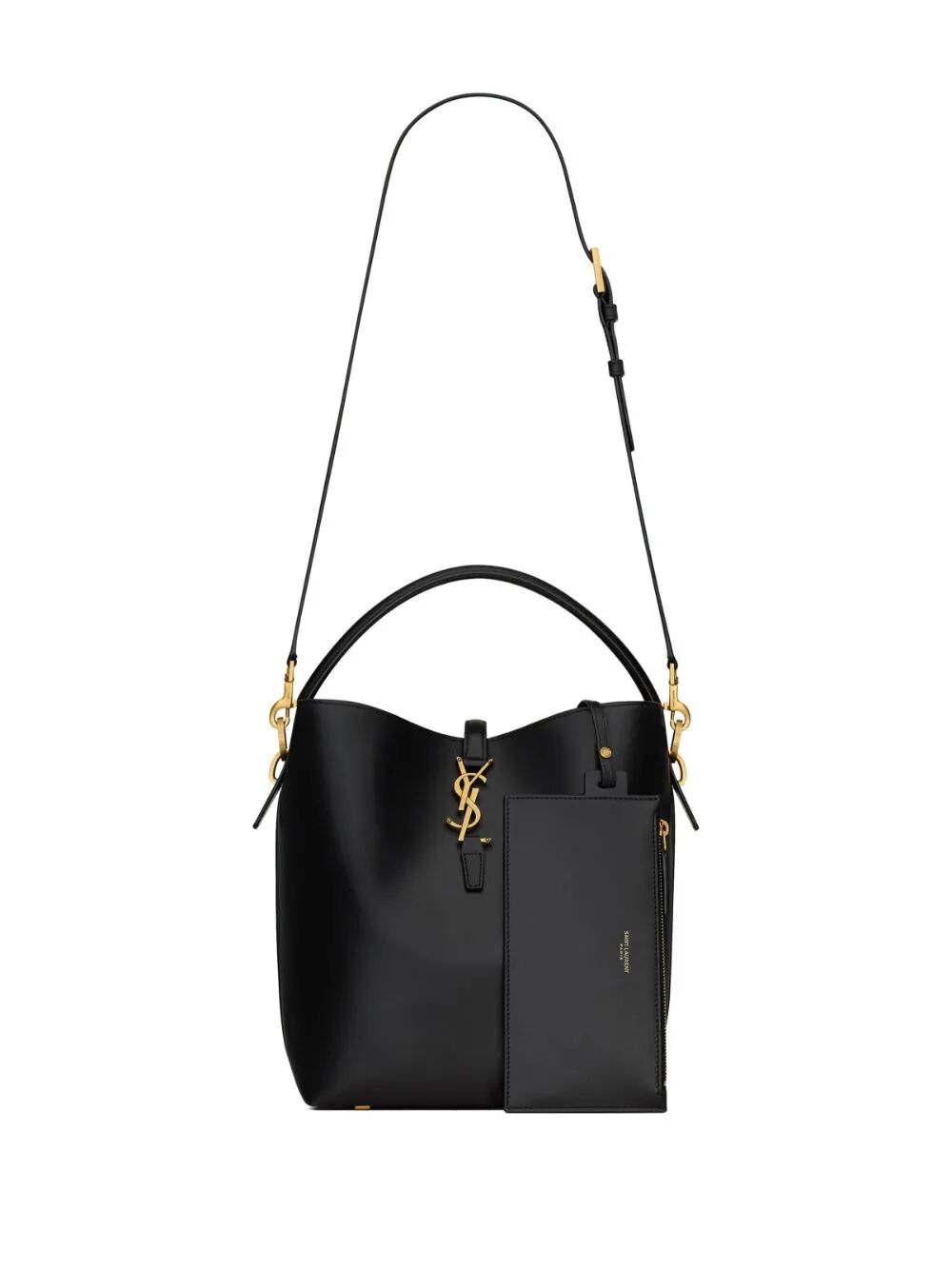 Saint Laurent Women Le 37 In Shiny Leather by Luosophy