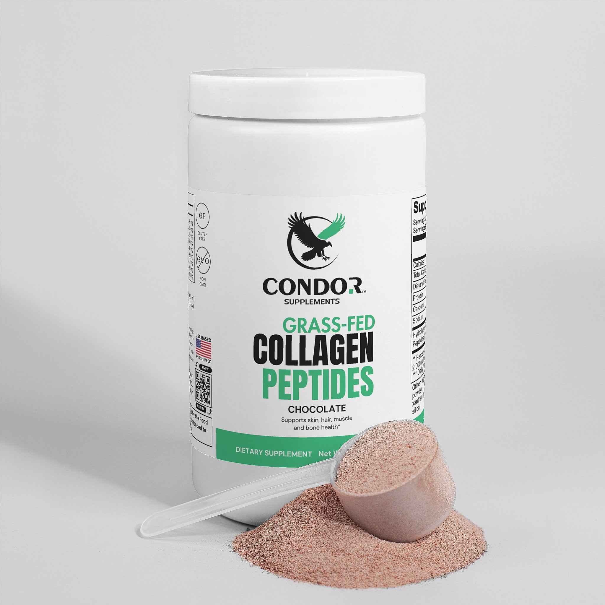 Grass-Fed Collagen Peptides Powder (Chocolate)