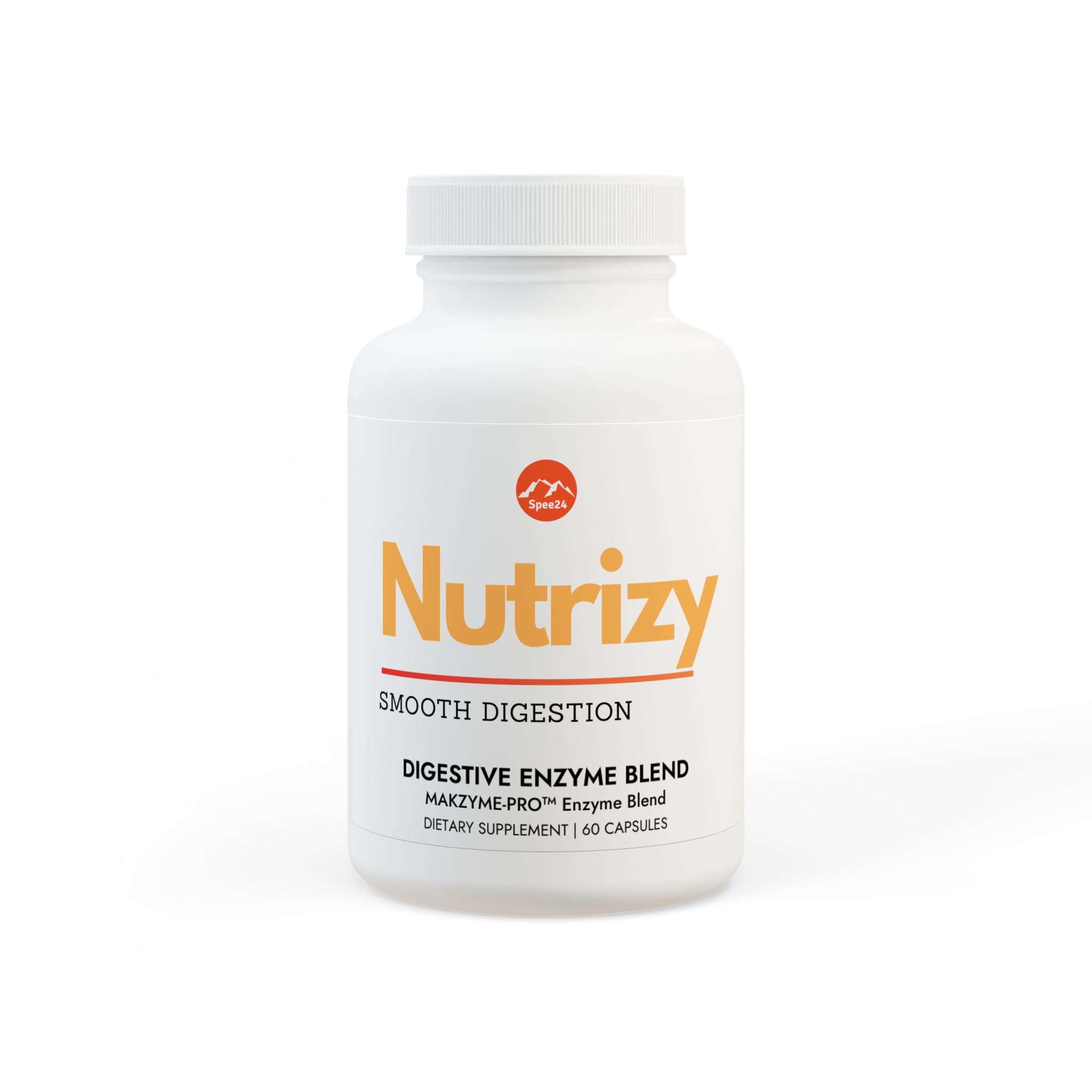 Nutrizy Digestive Enzyme Blend Supplement (60 Capsules) by Spee24, LLC
