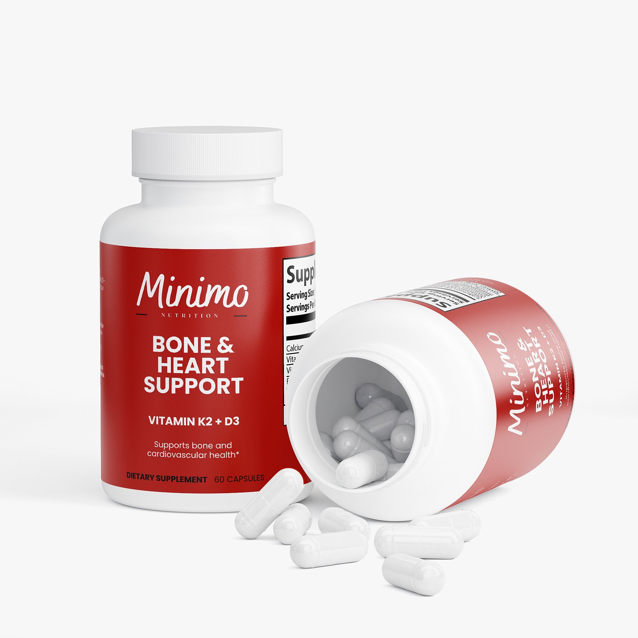 Bone & Heart Support, 60 ct. by Minimo Nutrition