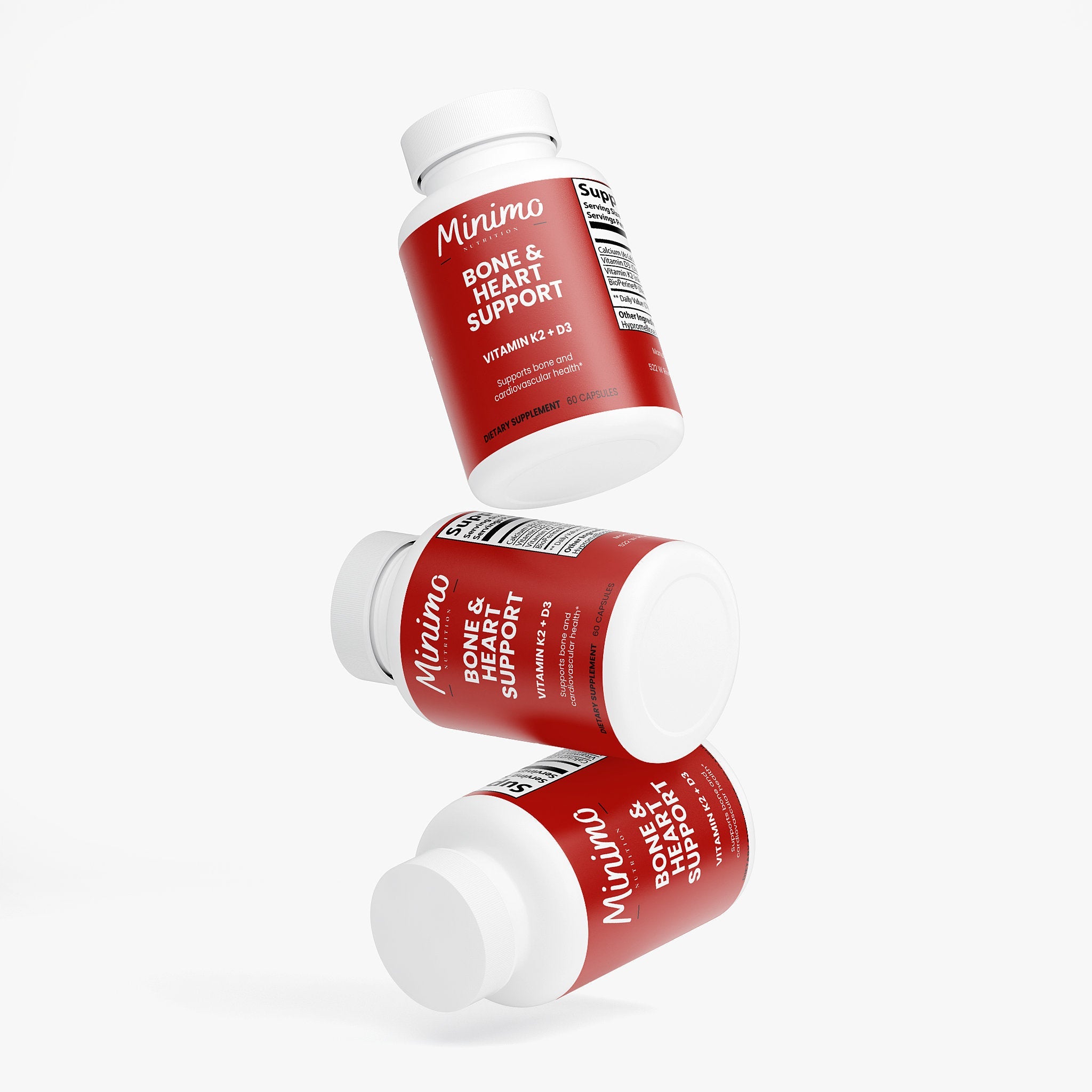 Bone & Heart Support, 60 ct. by Minimo Nutrition