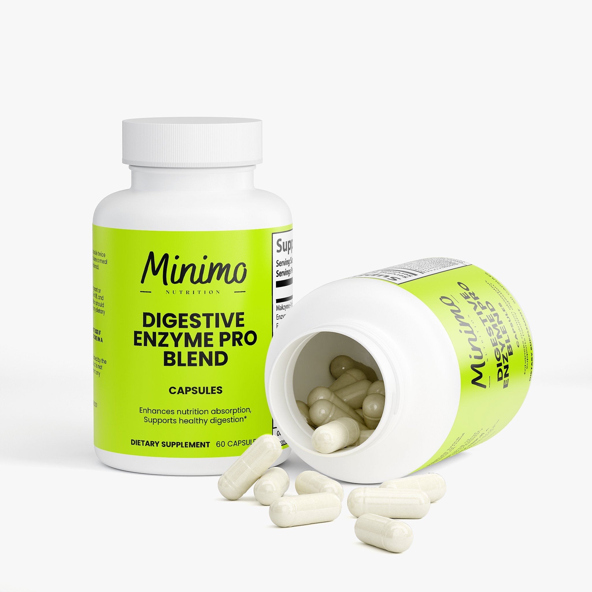 Digestive Enzyme Pro Blend, 60 ct. by Minimo Nutrition