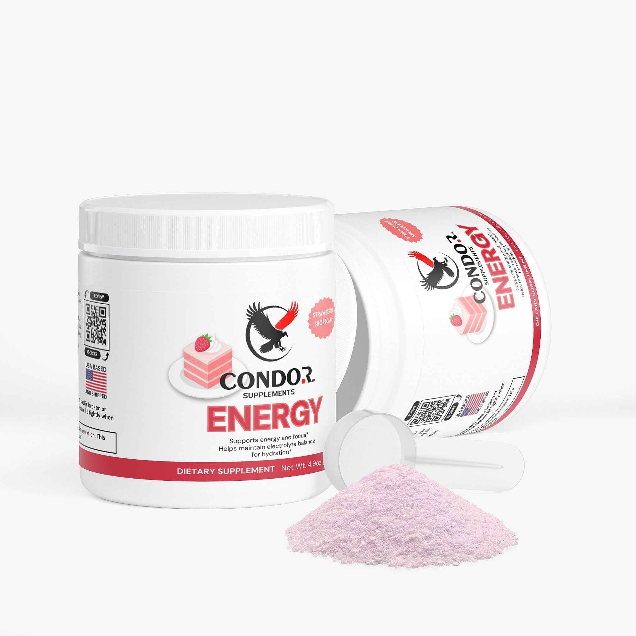 Energy Drink Mix (Strawberry Shortcake)