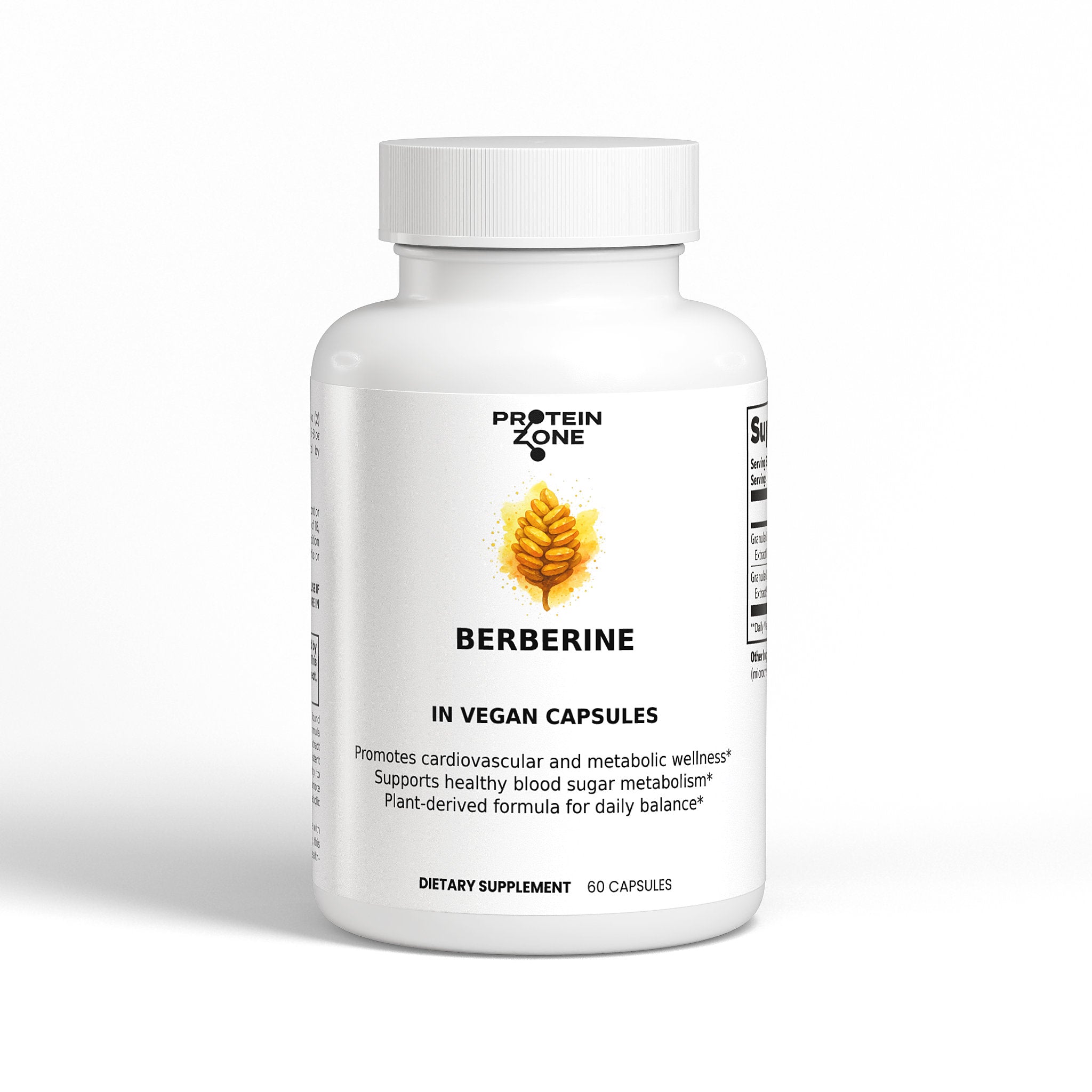 Berberine HCl Complex | Metabolic & Blood Sugar Support by Protein Zone