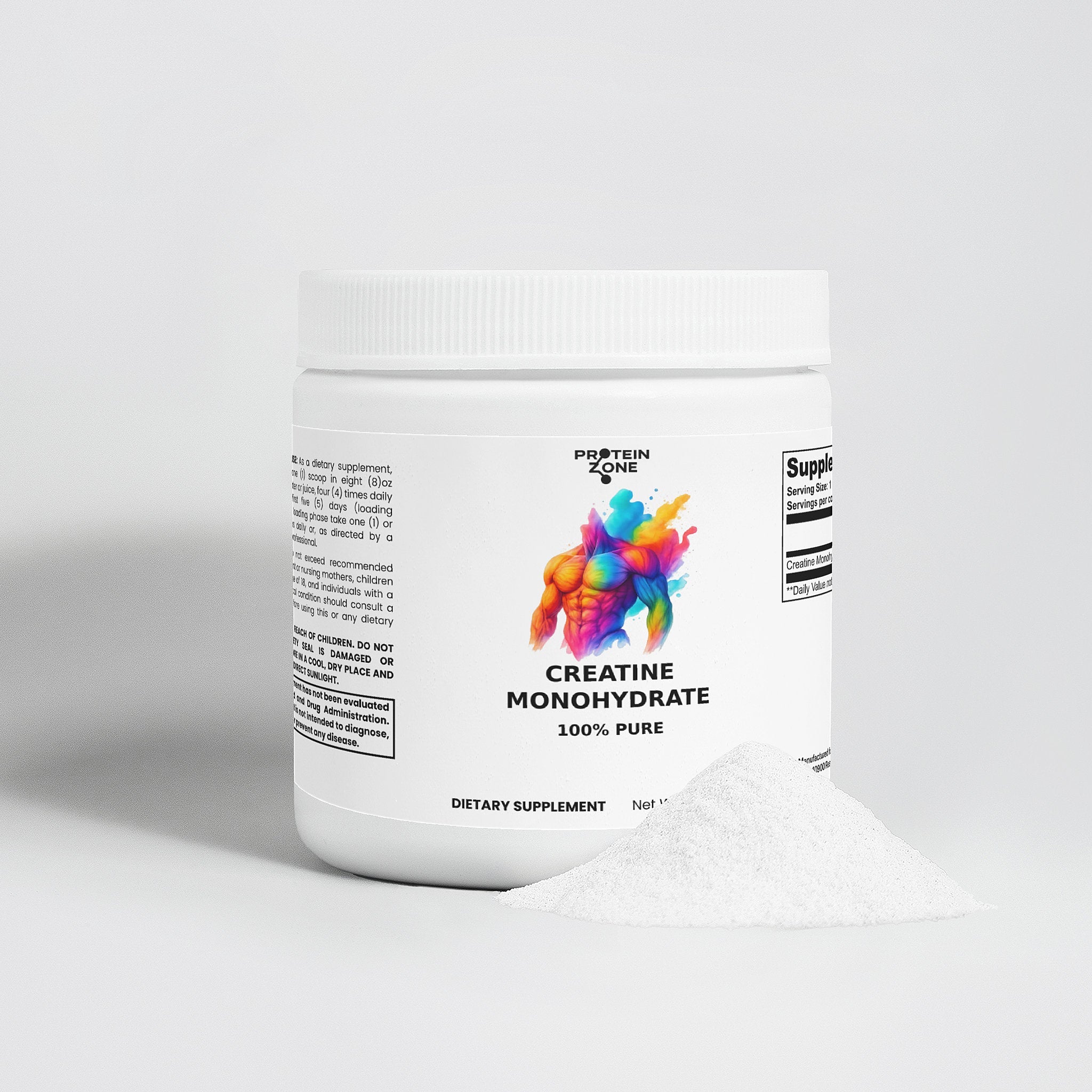 Pure Creatine Monohydrate | Strength & Muscle Performance by Protein Zone