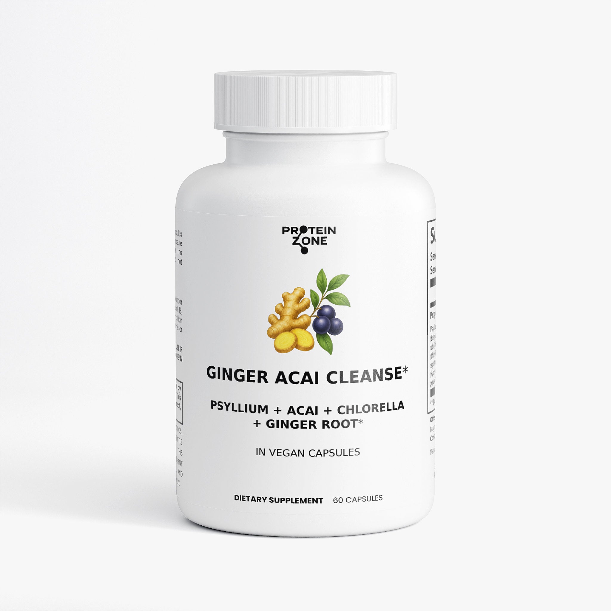 Ginger Acai Cleanse | Natural Detox & Digestive Support by Protein Zone