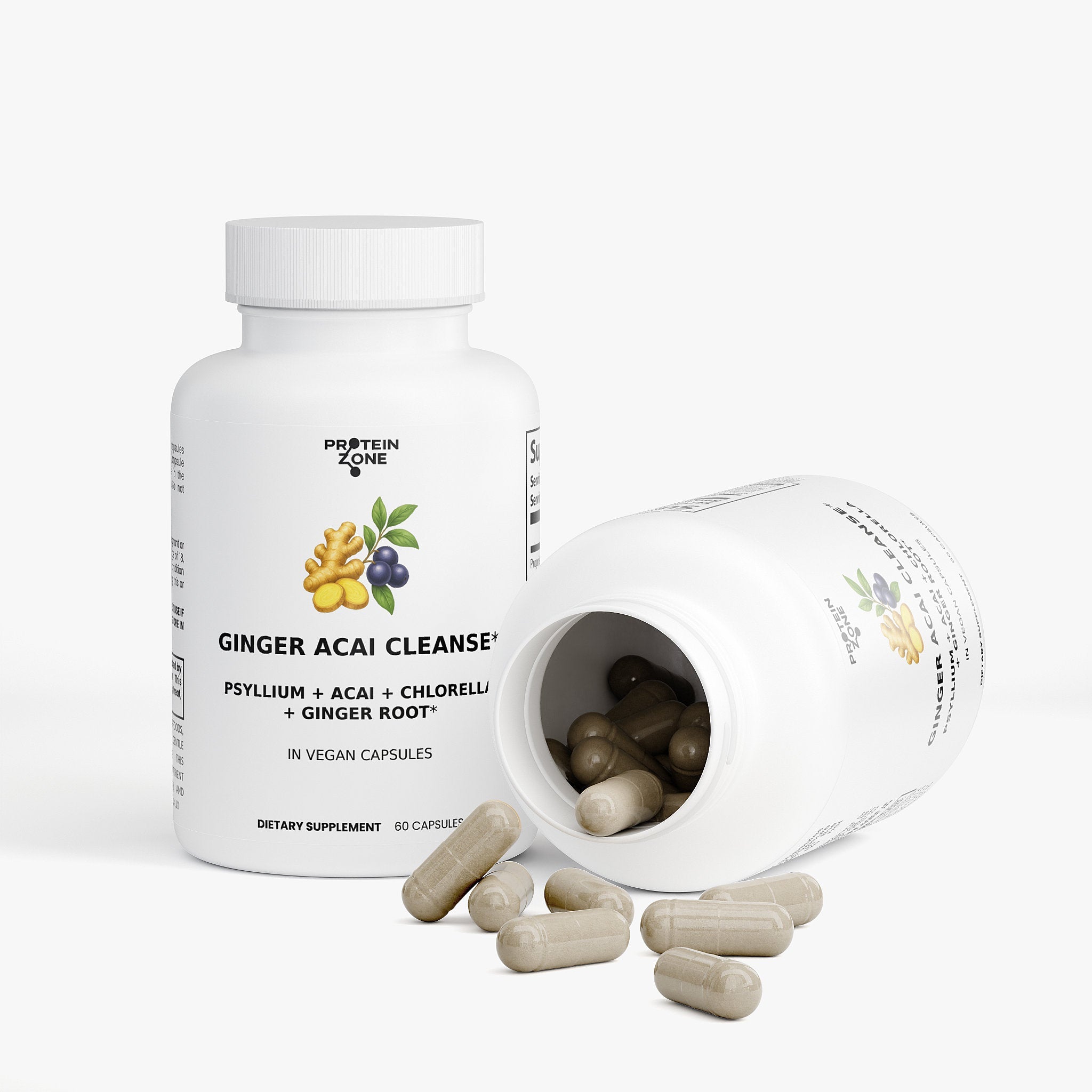 Ginger Acai Cleanse | Natural Detox & Digestive Support by Protein Zone
