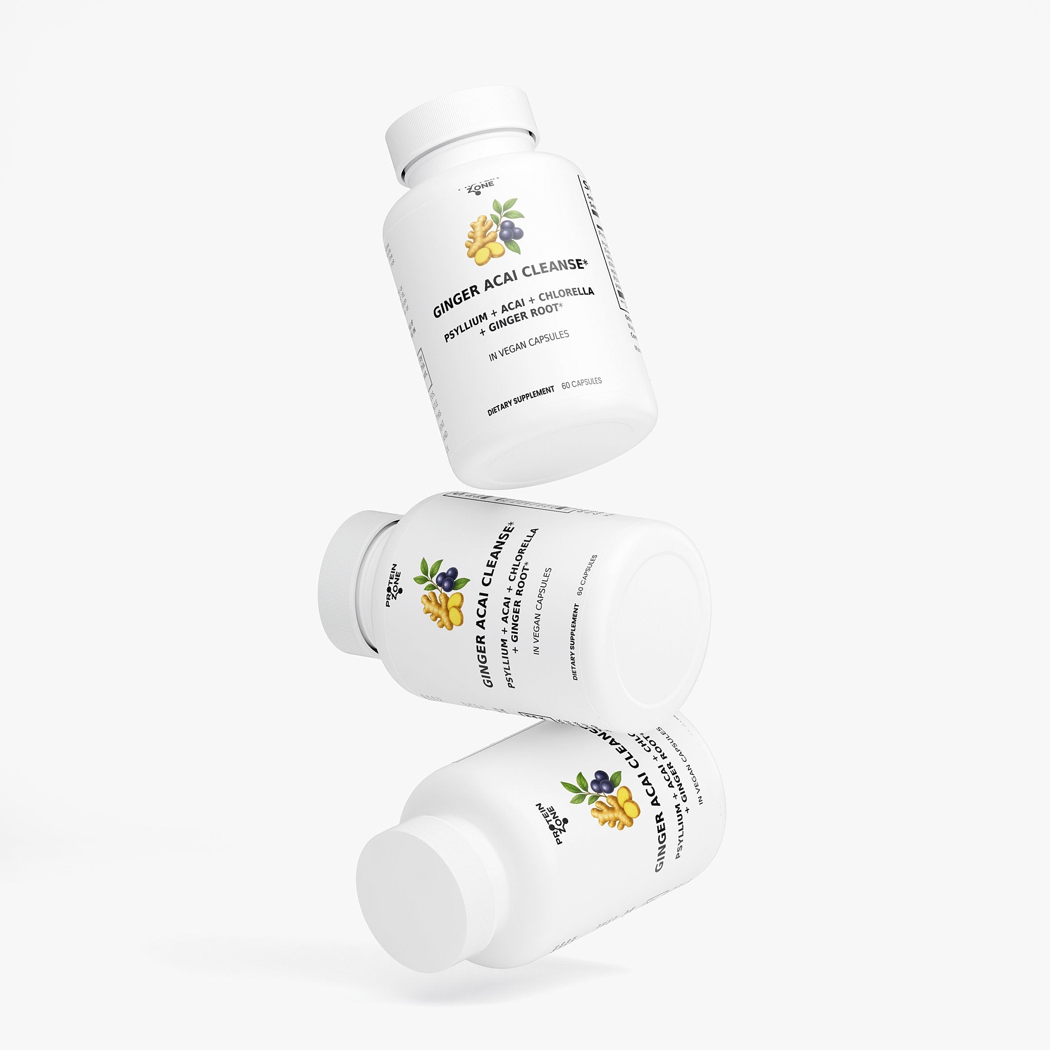 Ginger Acai Cleanse | Natural Detox & Digestive Support by Protein Zone