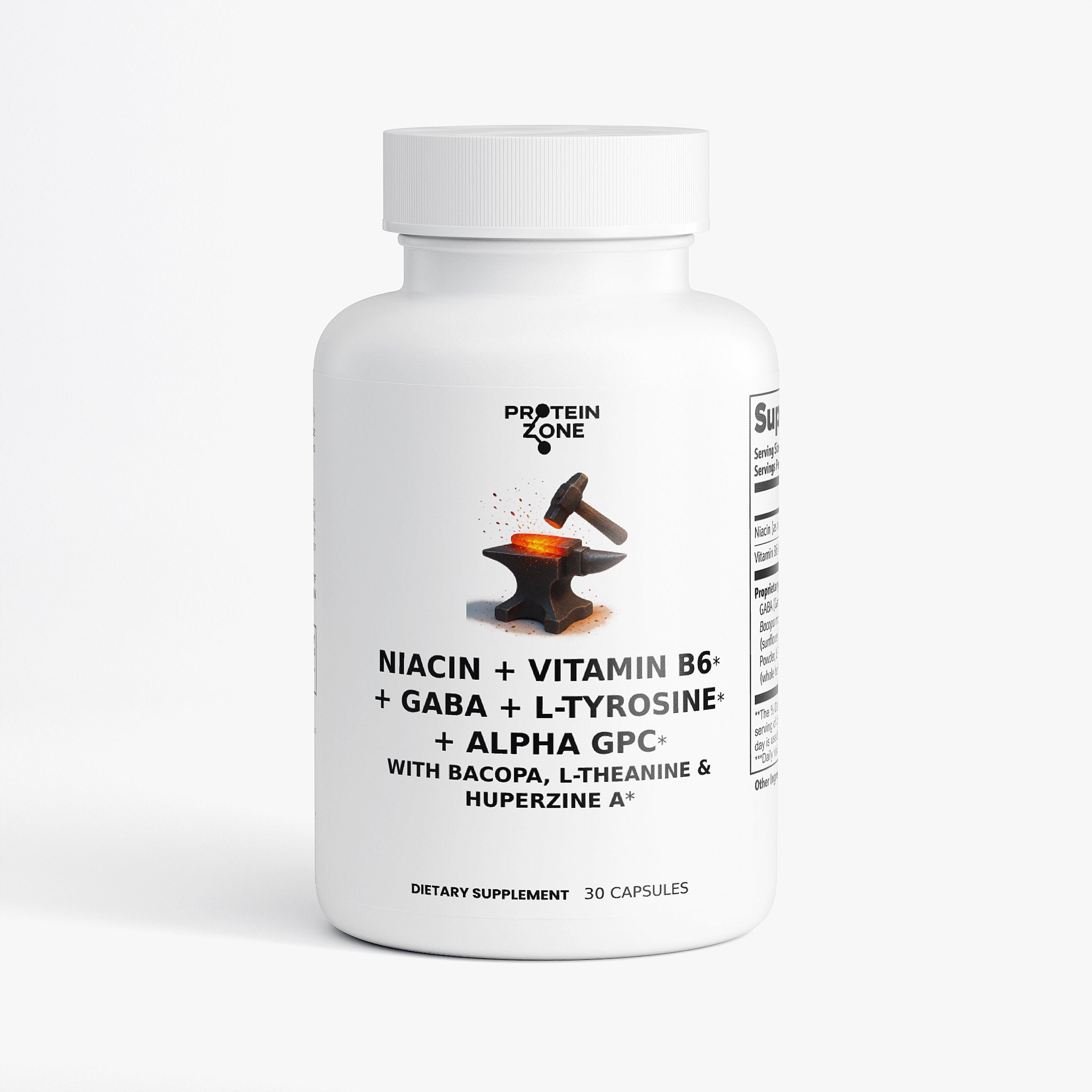 Mind Forge | Premium Nootropic Stack for Focus & Mental Clarity by Protein Zone
