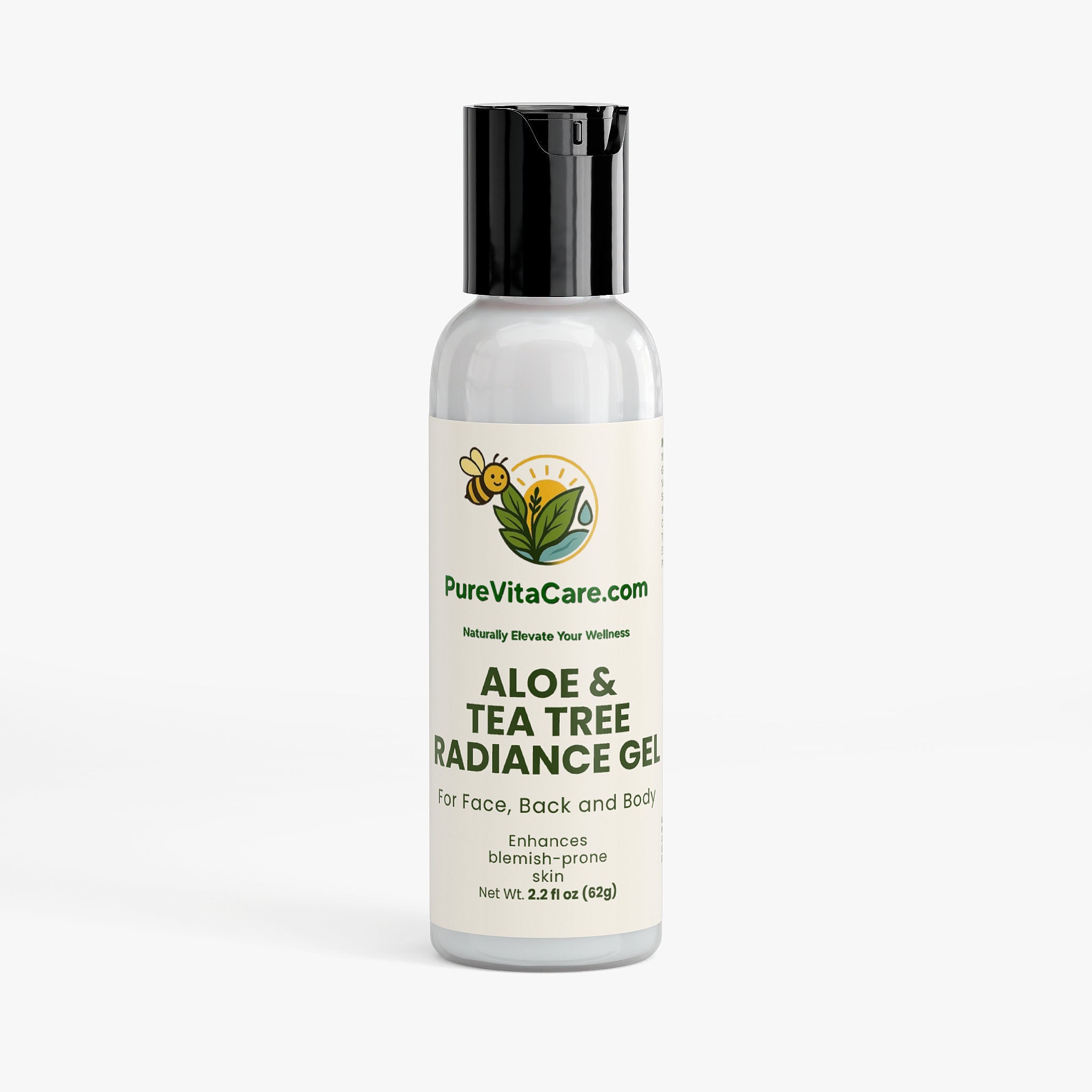 Aloe & Tea Tree Radiance Gel by PureVitaCare.com