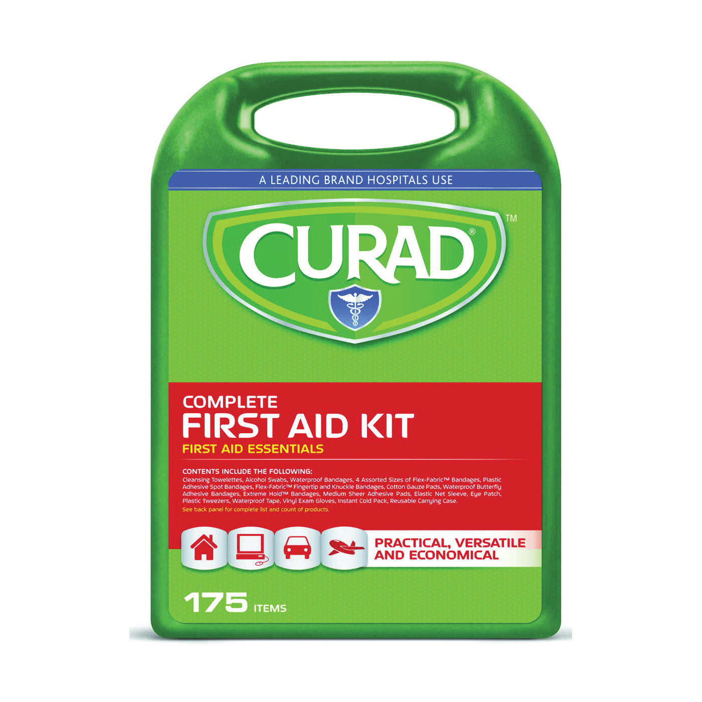 Curad CURFAK300RB Latex-Free Complete First Aid Kit by Pasteur Pharmacy