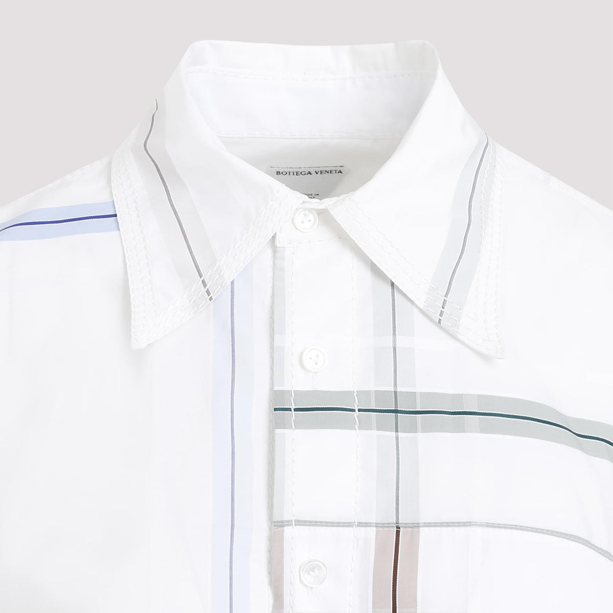 Bottega Veneta Check Shirt Women DestGlow