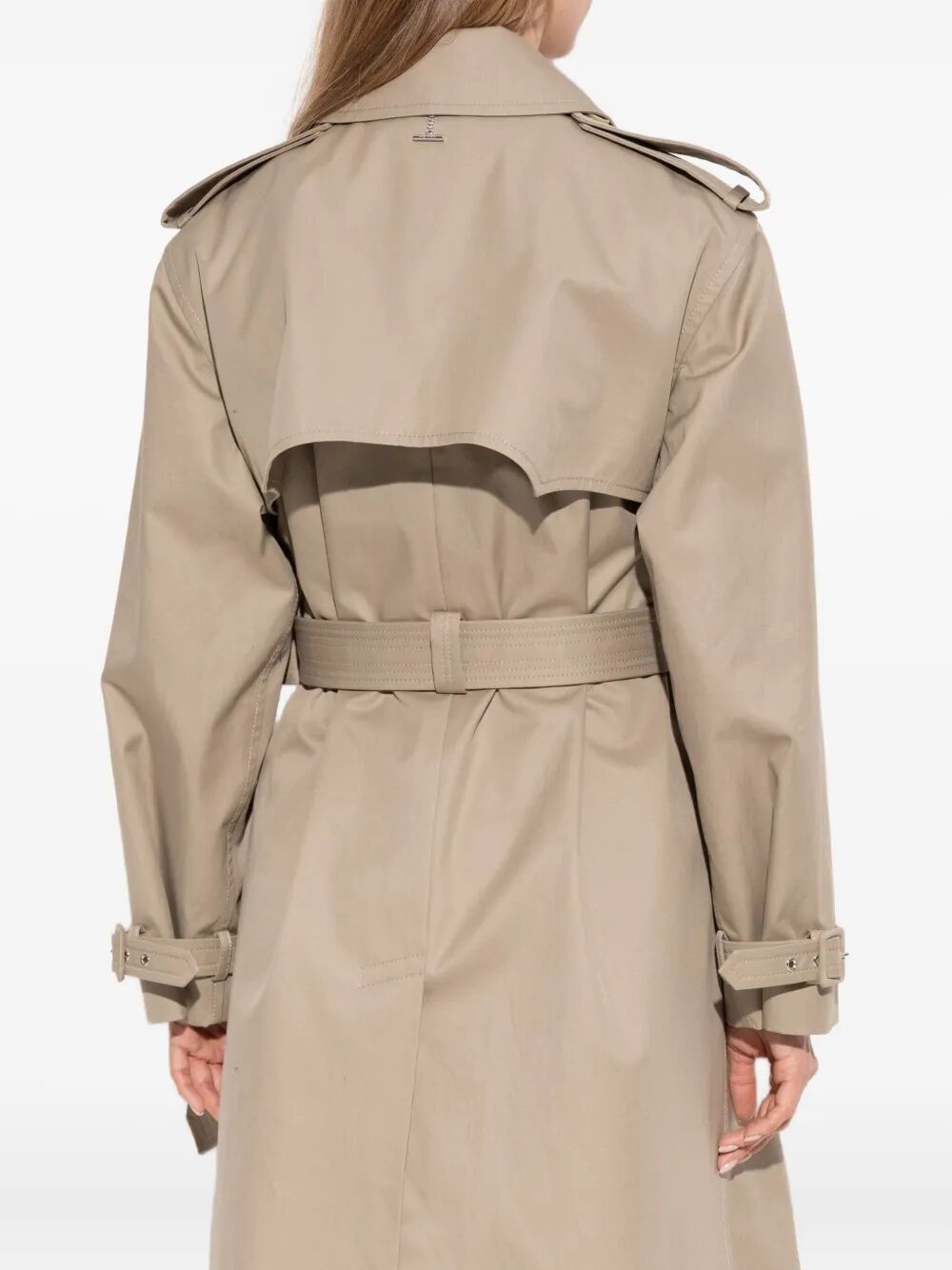 Alexander Mcqueen Women Double-Breasted Trench Coat by Luosophy