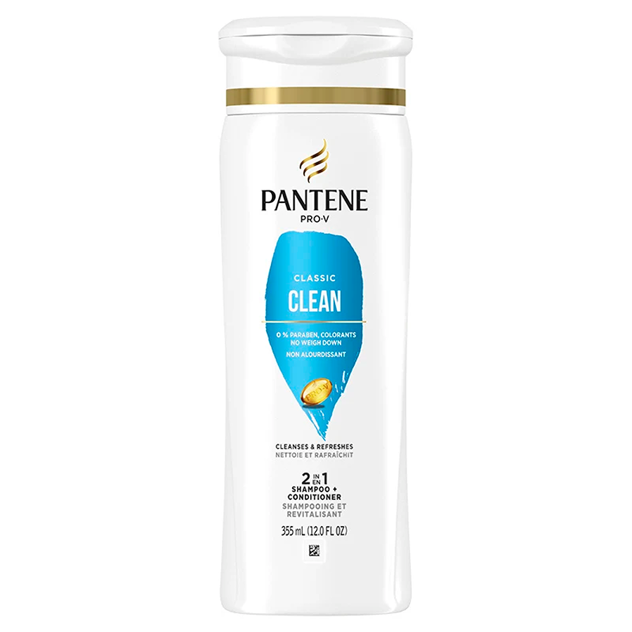 Pantene Classic Clean 2 In 1 Shampoo + Conditioner 12 Fl Oz by Pasteur Pharmacy