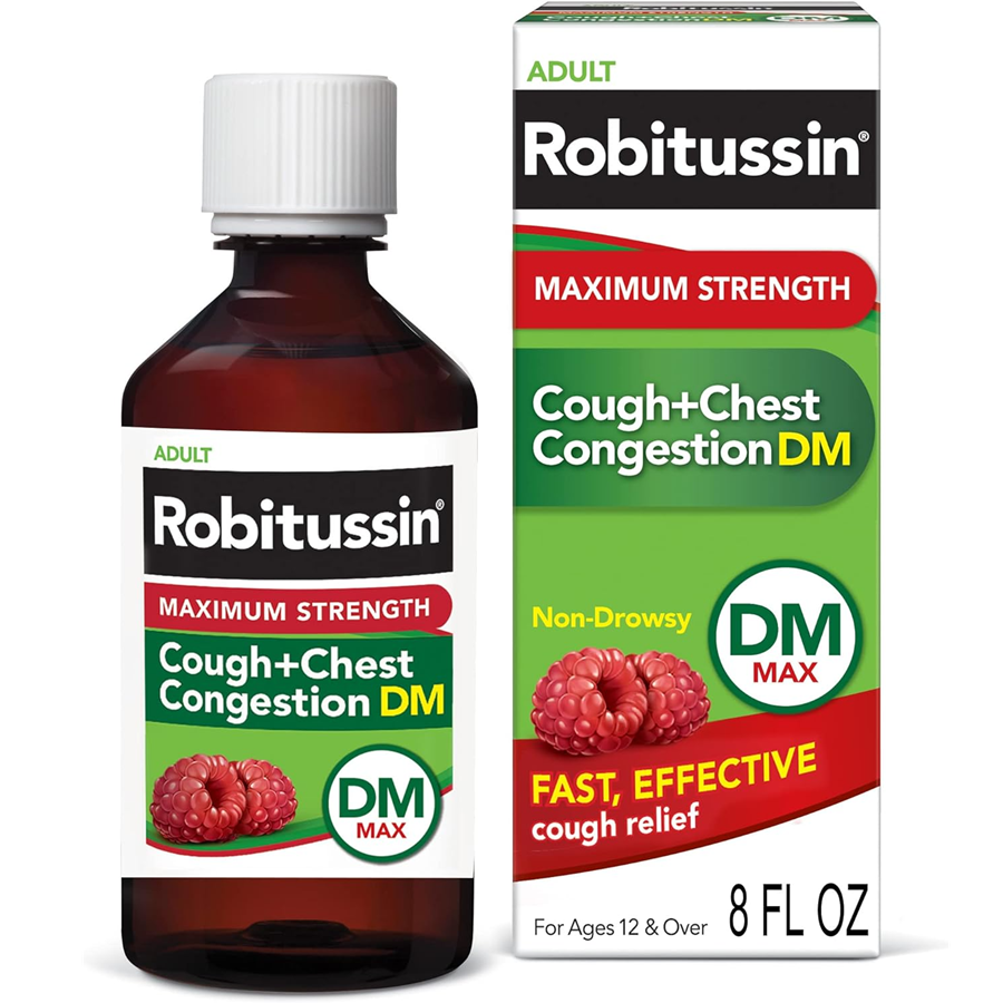 Robitussin Adult Cough & Chest DM Non Drowsy - 8 Fl Oz - DestGlow