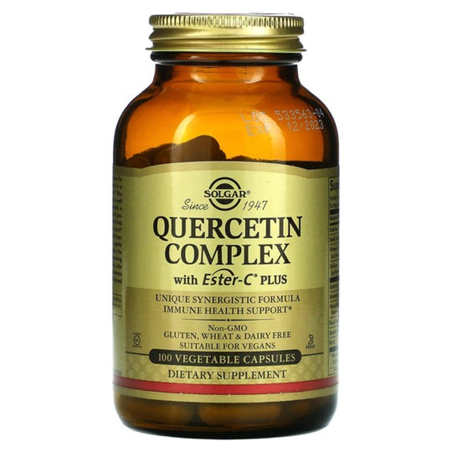 Solgar Quercetin Complex With Ester-C Plus Vegetable Capsules by Pasteur Pharmacy
