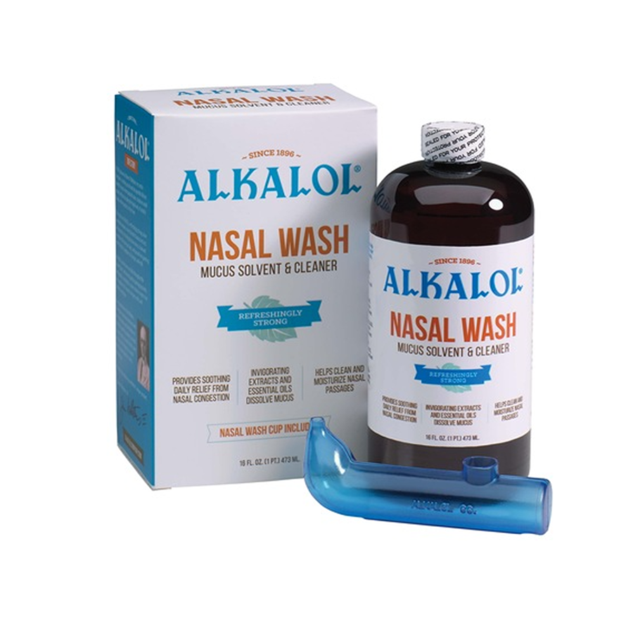 Alkalol Nasal Wash Liquid 16 Oz by Pasteur Pharmacy