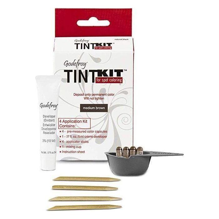 Godefroy Tint Kit Medium Brown - 4 Application Kit by Pasteur Pharmacy