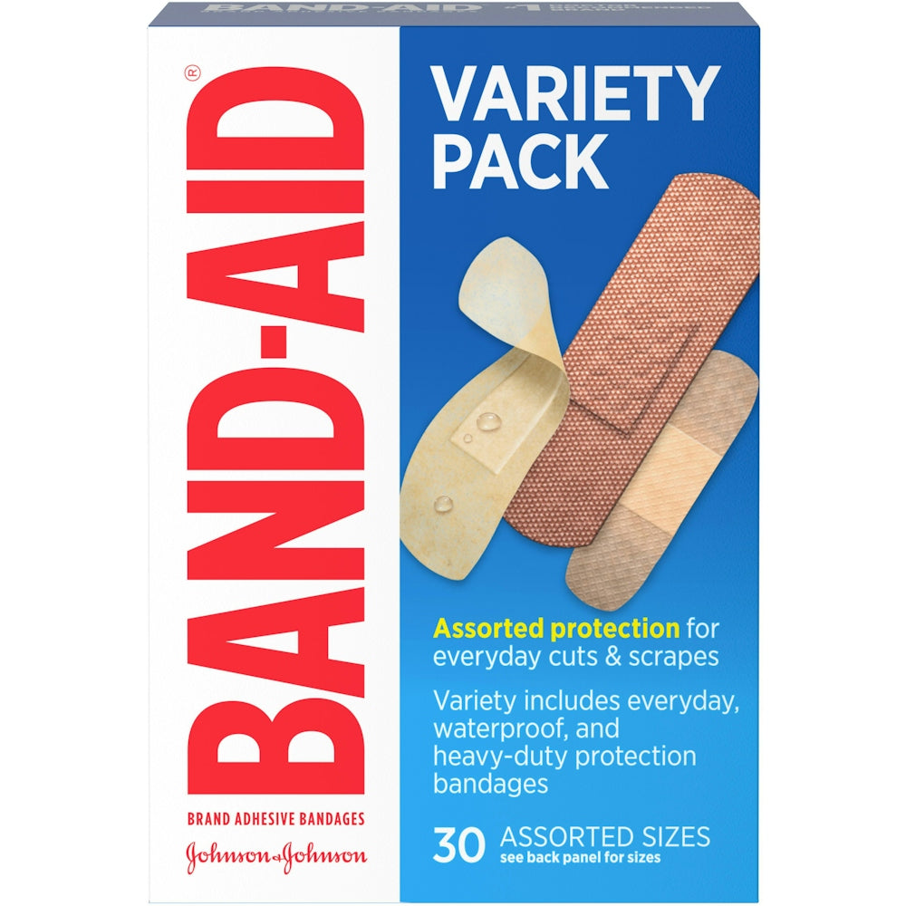 Band-Aid® Brand Adhesive Bandages – Variety Pack (Assorted Sizes) - DestGlow