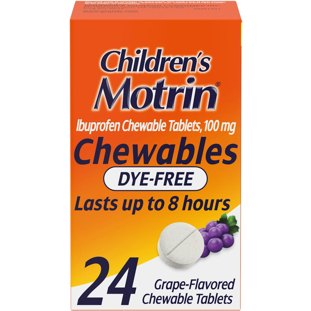 Motrin Chd Cw 100 Mg 24 Grape Df - DestGlow
