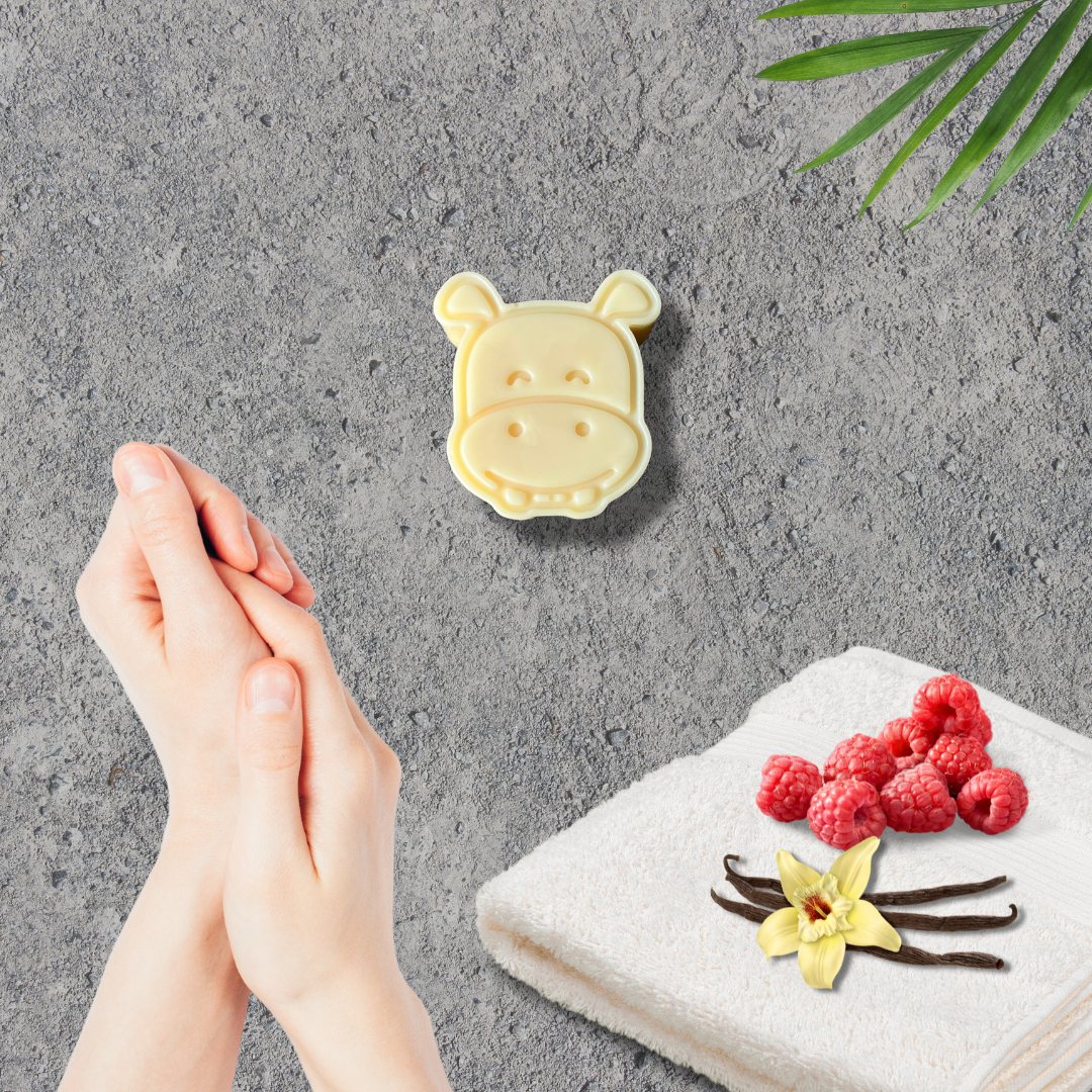 Hippo Head Shaped Lotion Bar by Hippotanicals