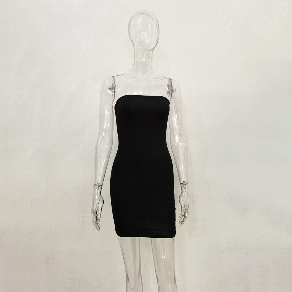 Spring Summer off-Neck Sheath Sexy All-Match Nightclub Dress Women Clothing by Ragazza