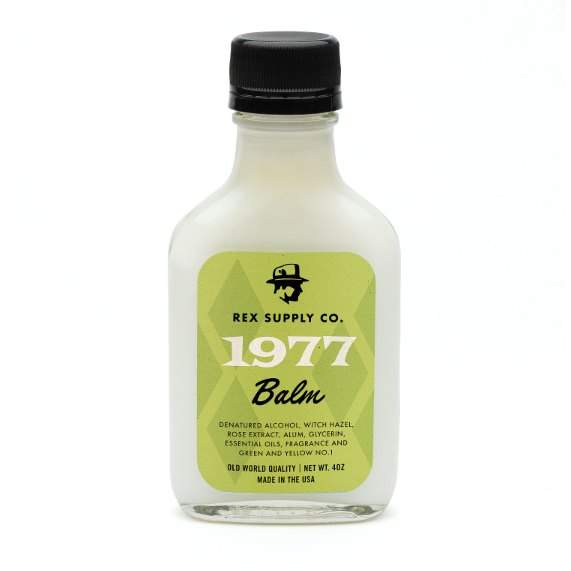 Rex Supply Co. 1977 Old World After Shave Balm 4 Oz by Pasteur Pharmacy
