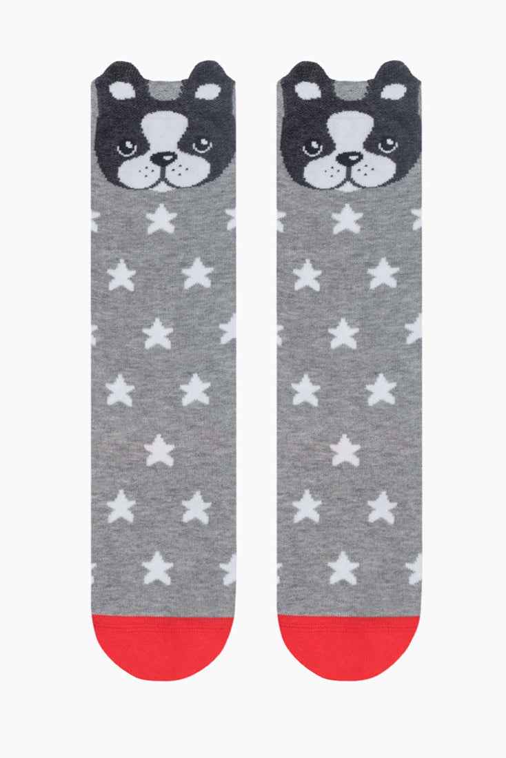 Conte-Kids Cotton Knee-High Socks - Tip-Top 042