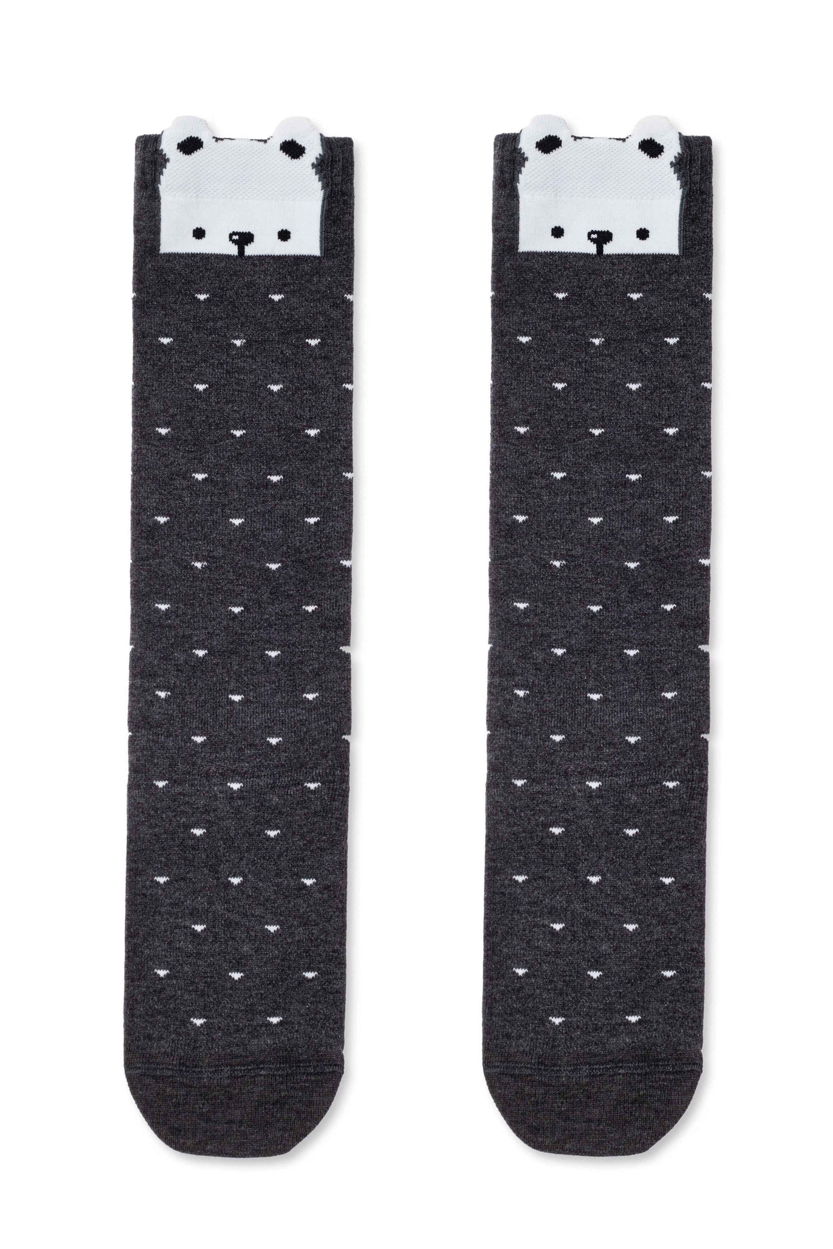 Conte-Kids Cotton Knee-High Socks - Tip-Top 053