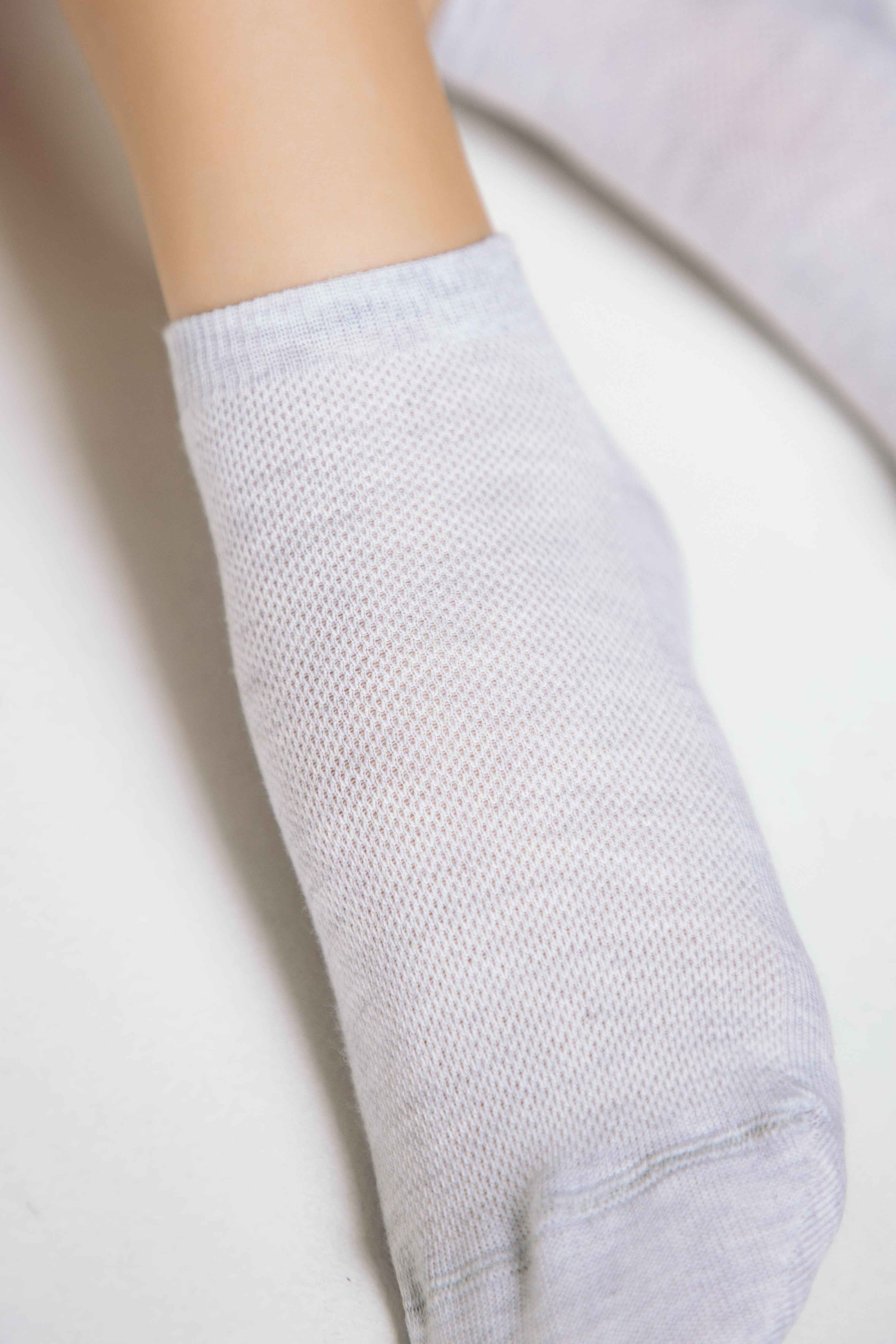 Cotton Ankle Socks Conte Active - Mesh Pattern 484