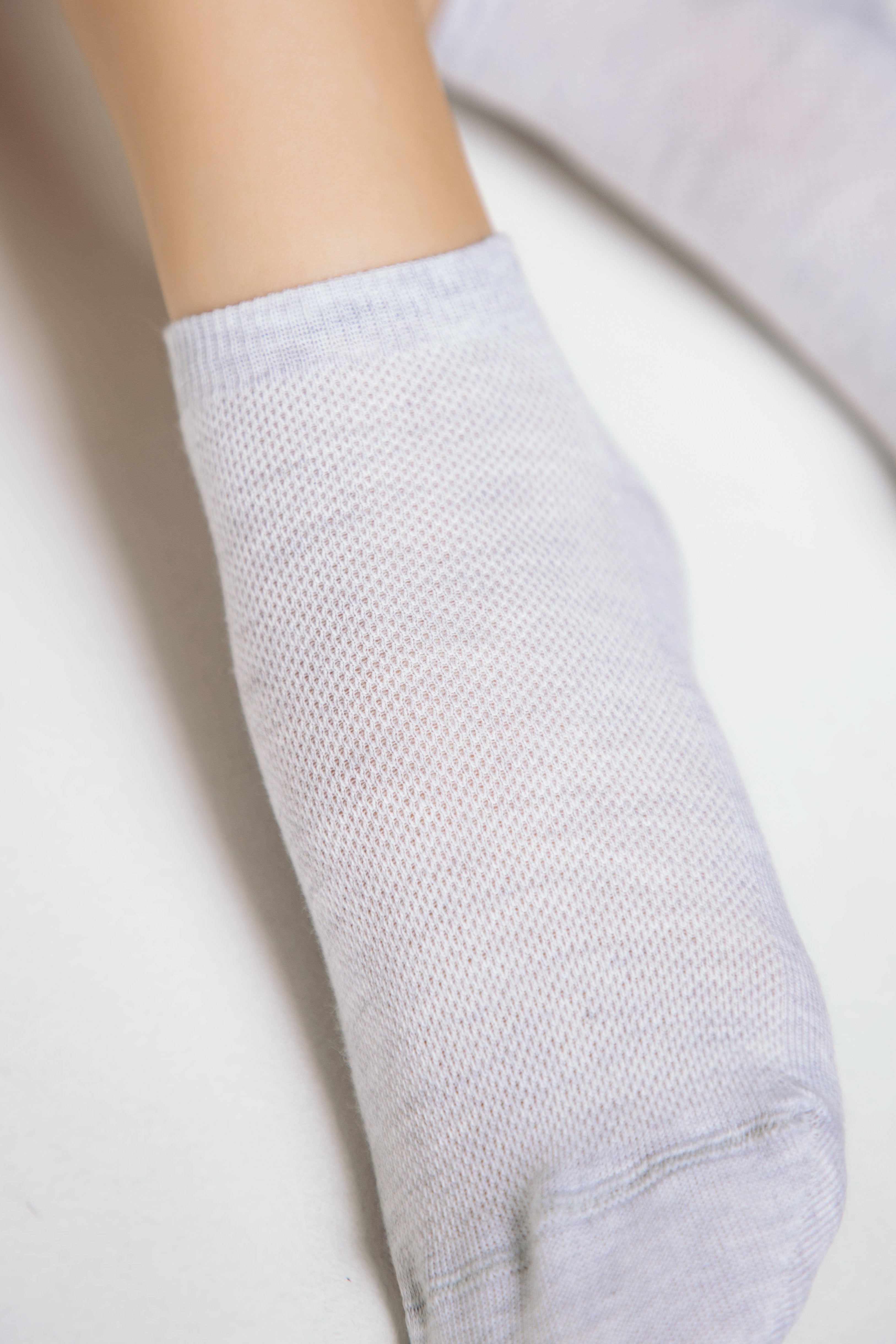 Cotton Ankle Socks Conte Active - Mesh Pattern 484 - DestGlow