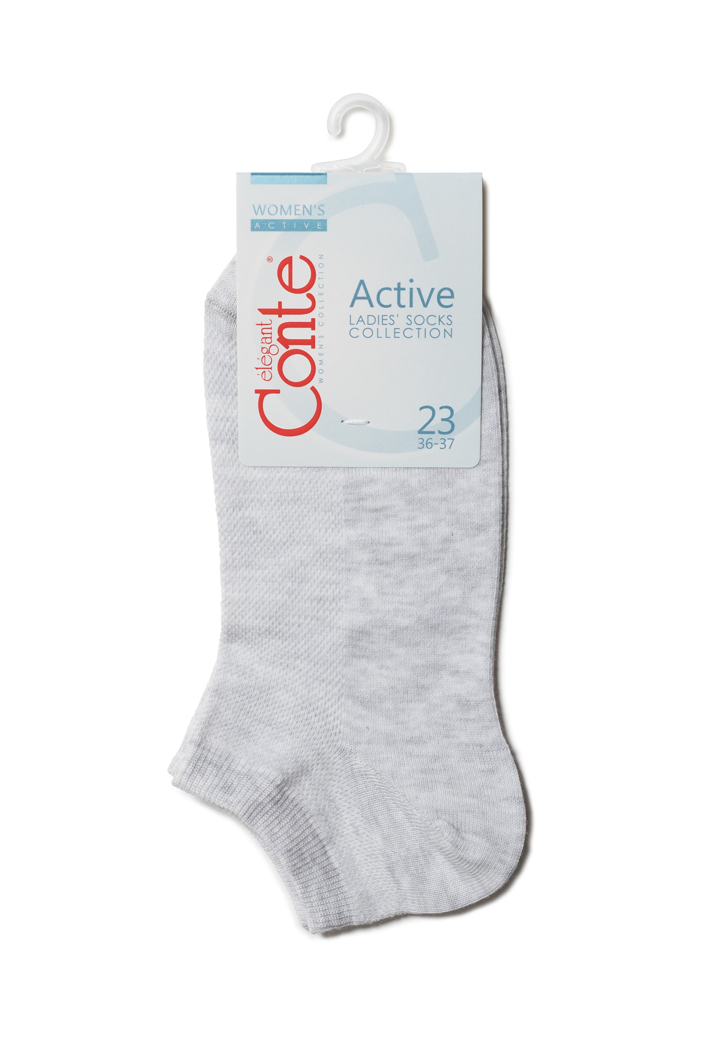 Cotton Ankle Socks Conte Active - Mesh Pattern 484 - DestGlow
