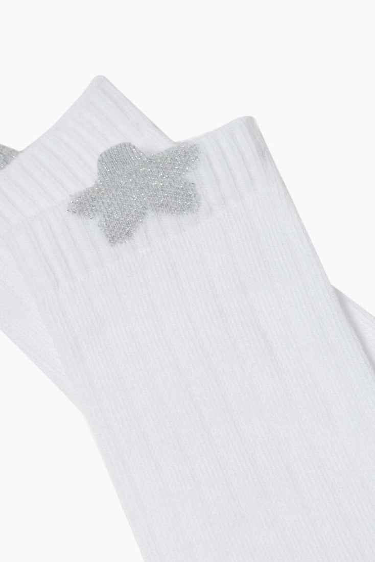 Conte-Kids Cotton Knee-Highs Tip-Top 047 - Shimmering Picot