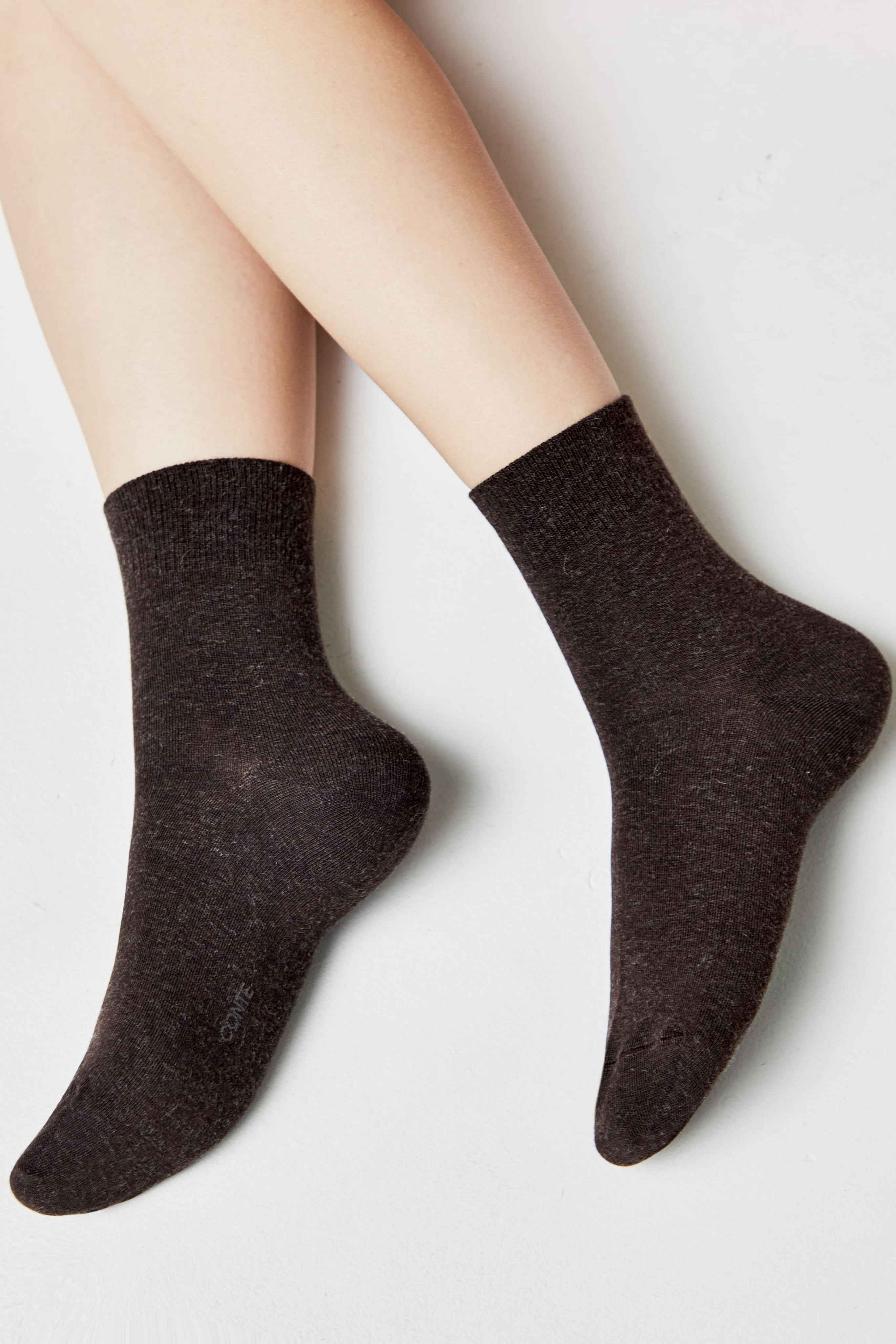 Viscose and Cashmere Socks Conte Comfort 000