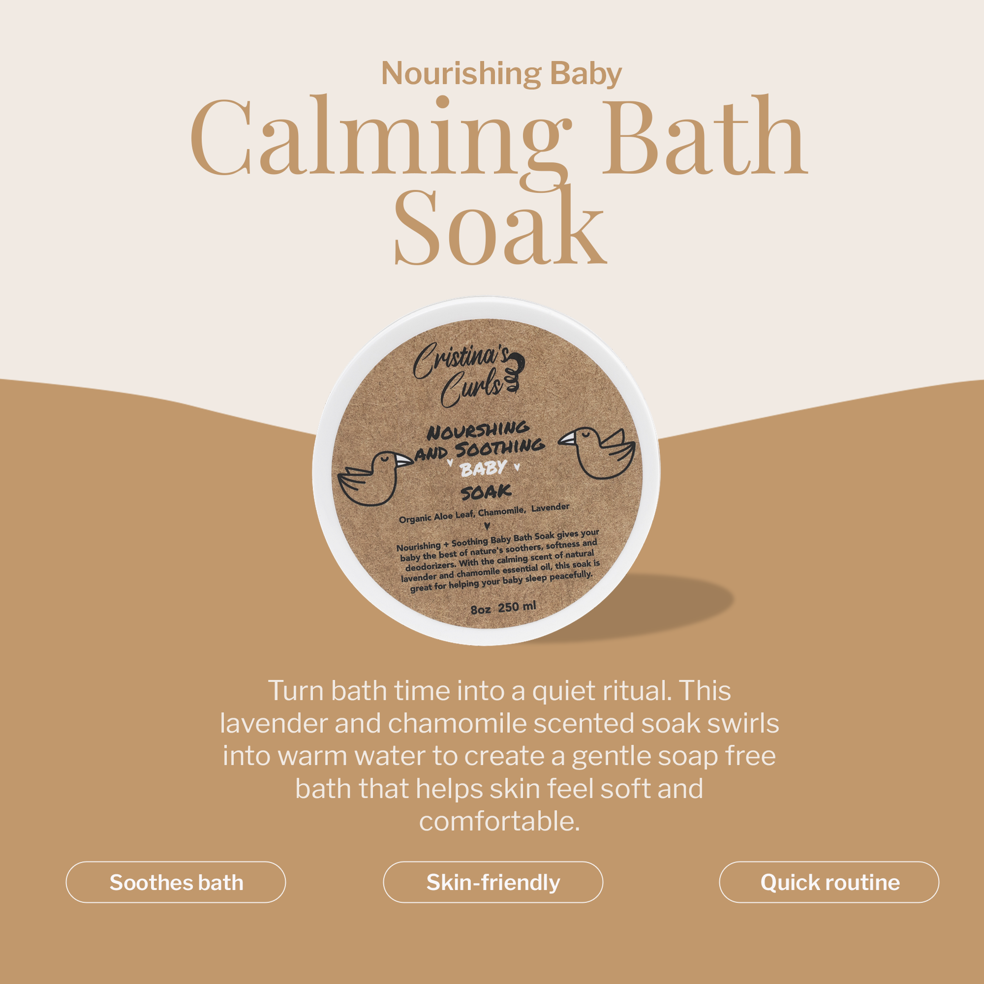 Nourishing Baby Calming Bedtime Bath Soak