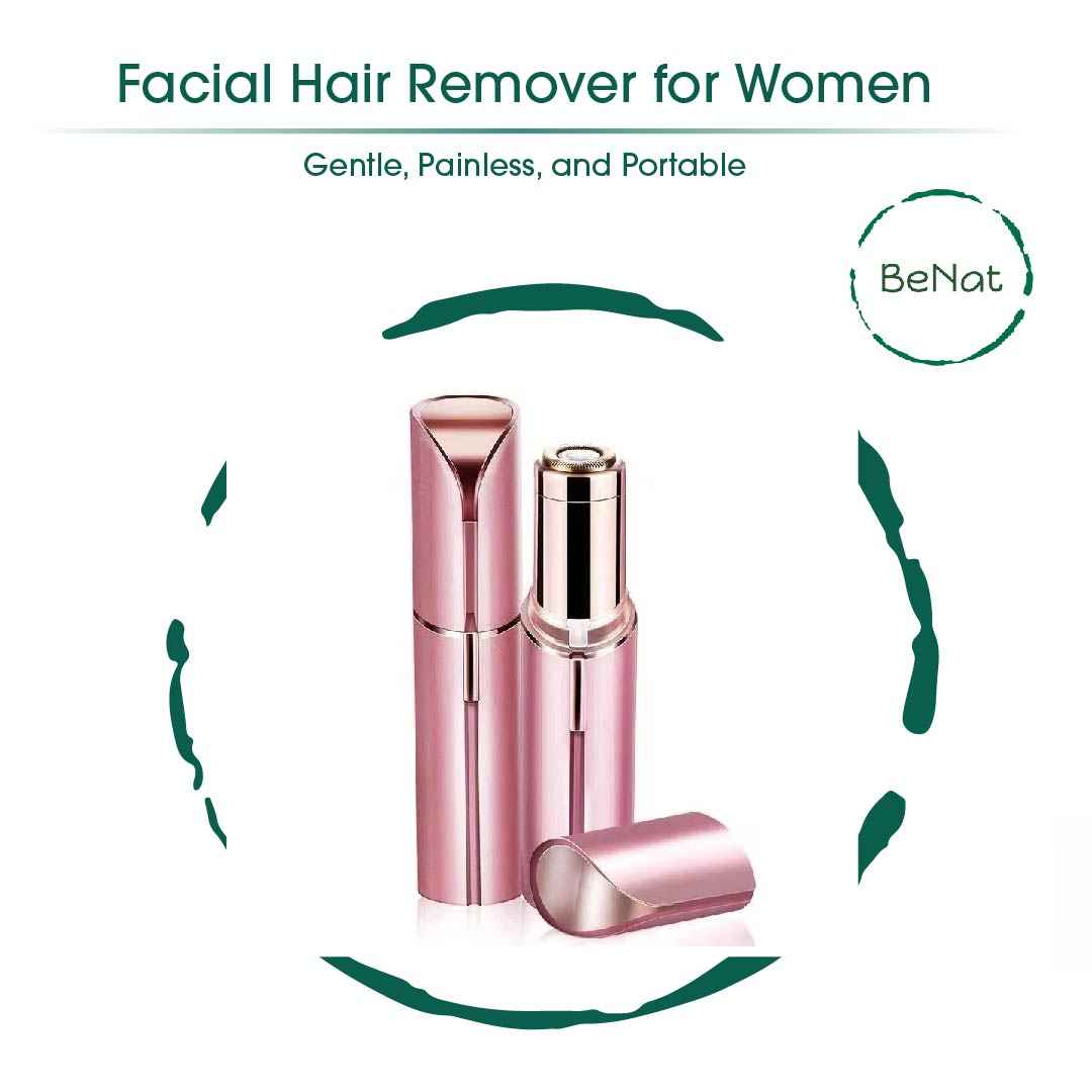 The Effortless Beauty Kit -Facial Hair Remover, Eyebrow Trimmer & Heated Eyelash Curler Set