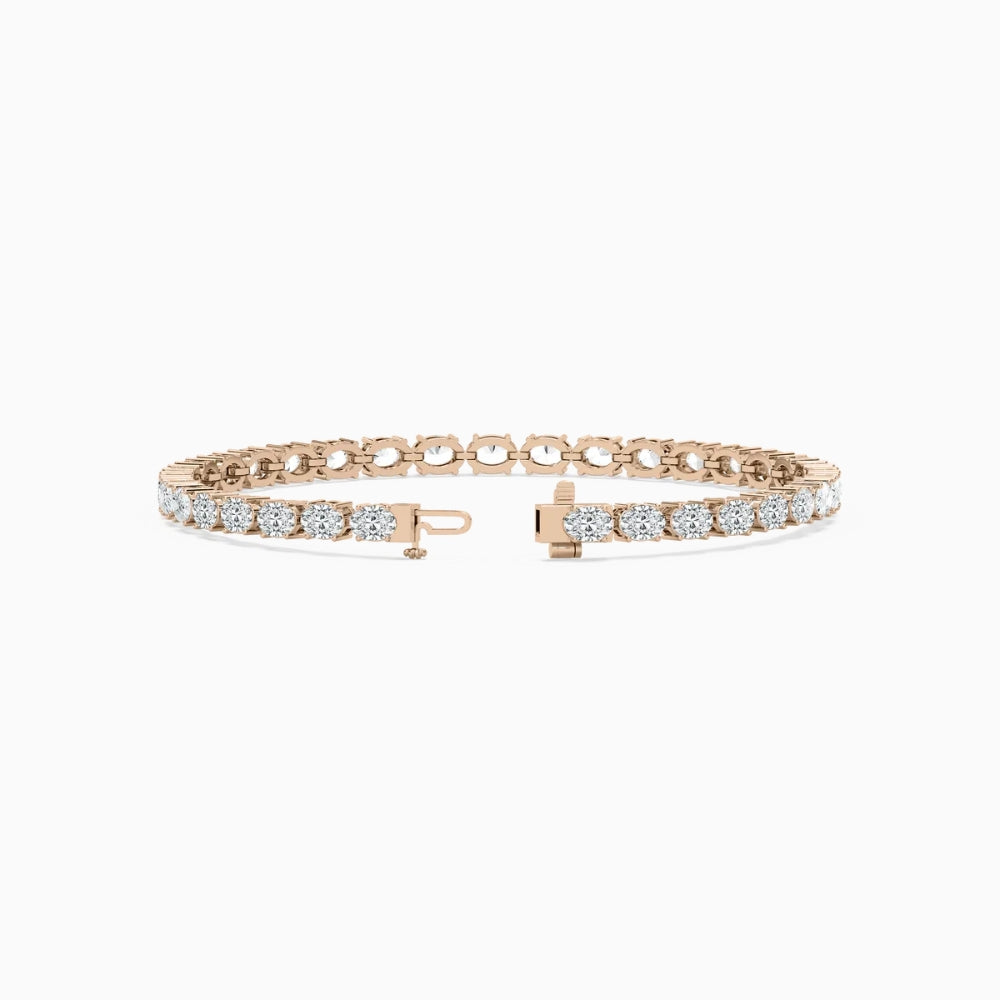 Alana Oval Lab Grown Diamonds Tennis Bracelet