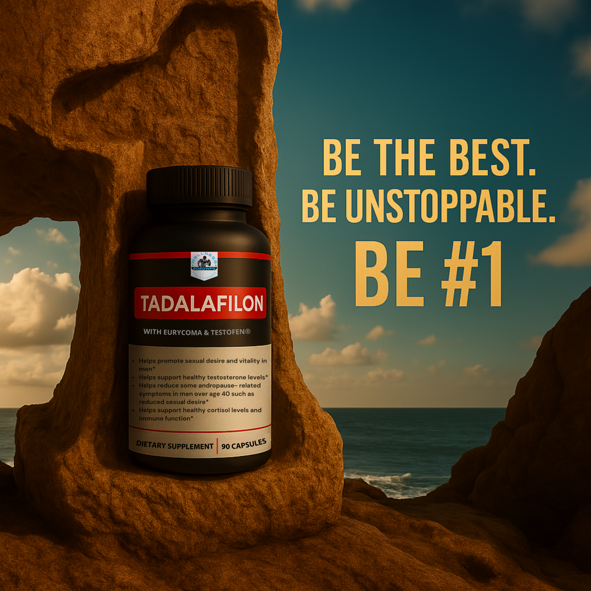 TADALAFILON – Elite Natural Testosterone & Vitality Enhancer by 2020WFG