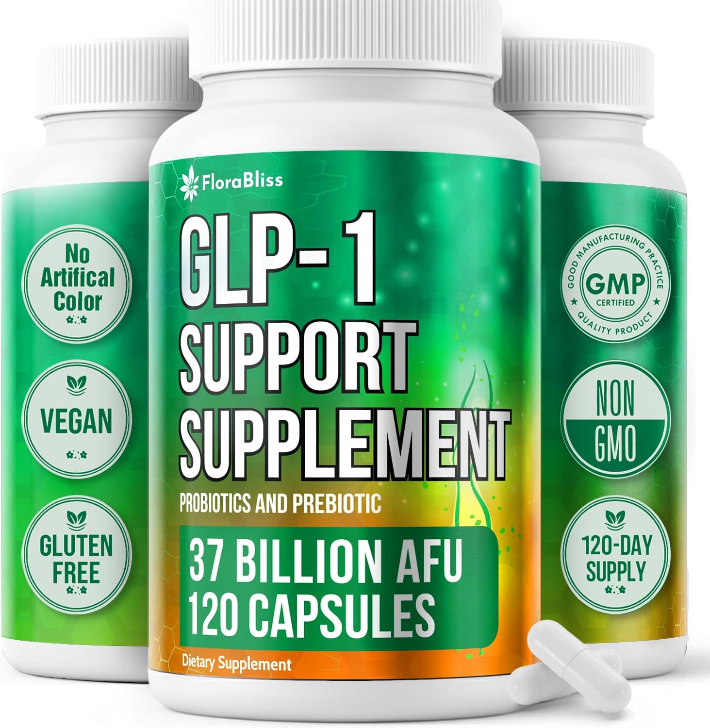 Natural Support Formula | 37 Billion Probiotics – Natural Akkermansia, Chicory Inulin, Berberine - Vitamin D & B2 by FreshDrinkUS - Natural and Premium Herbal Tea