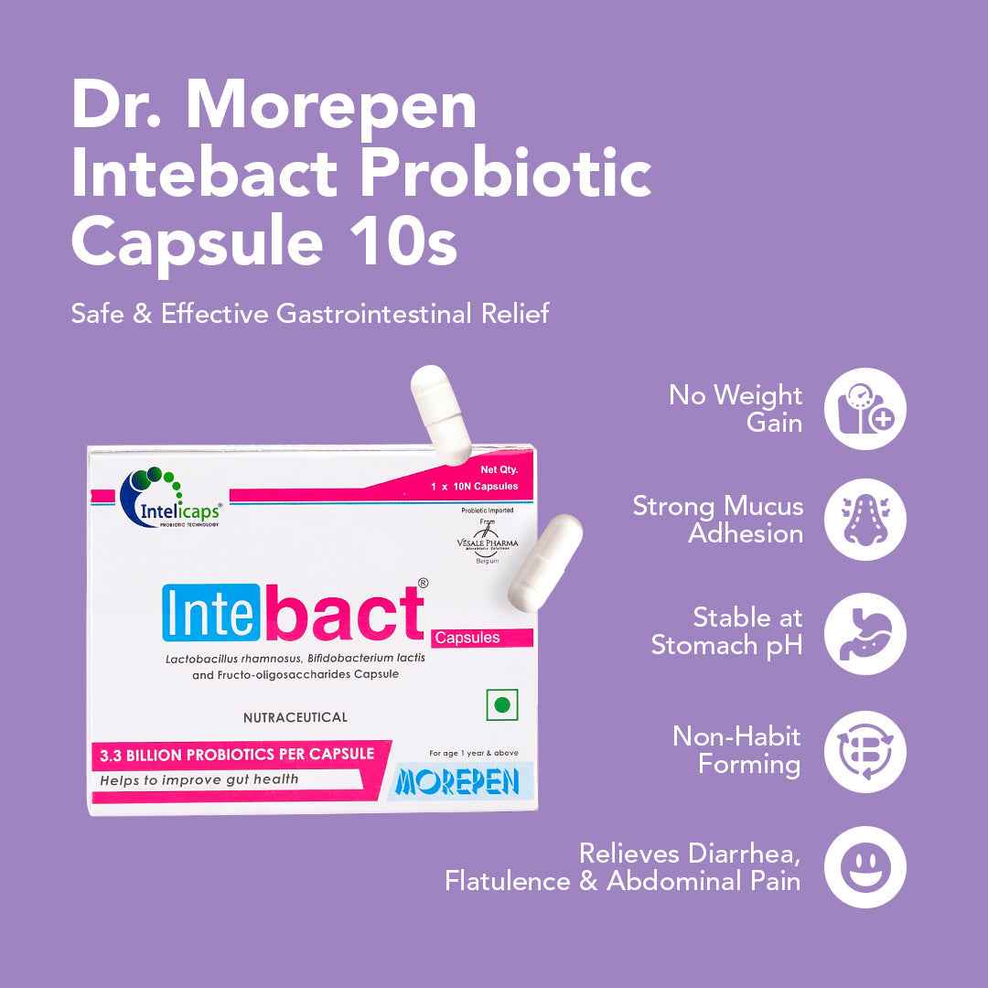 Dr Morpen Intebact Probiotic Capsules
