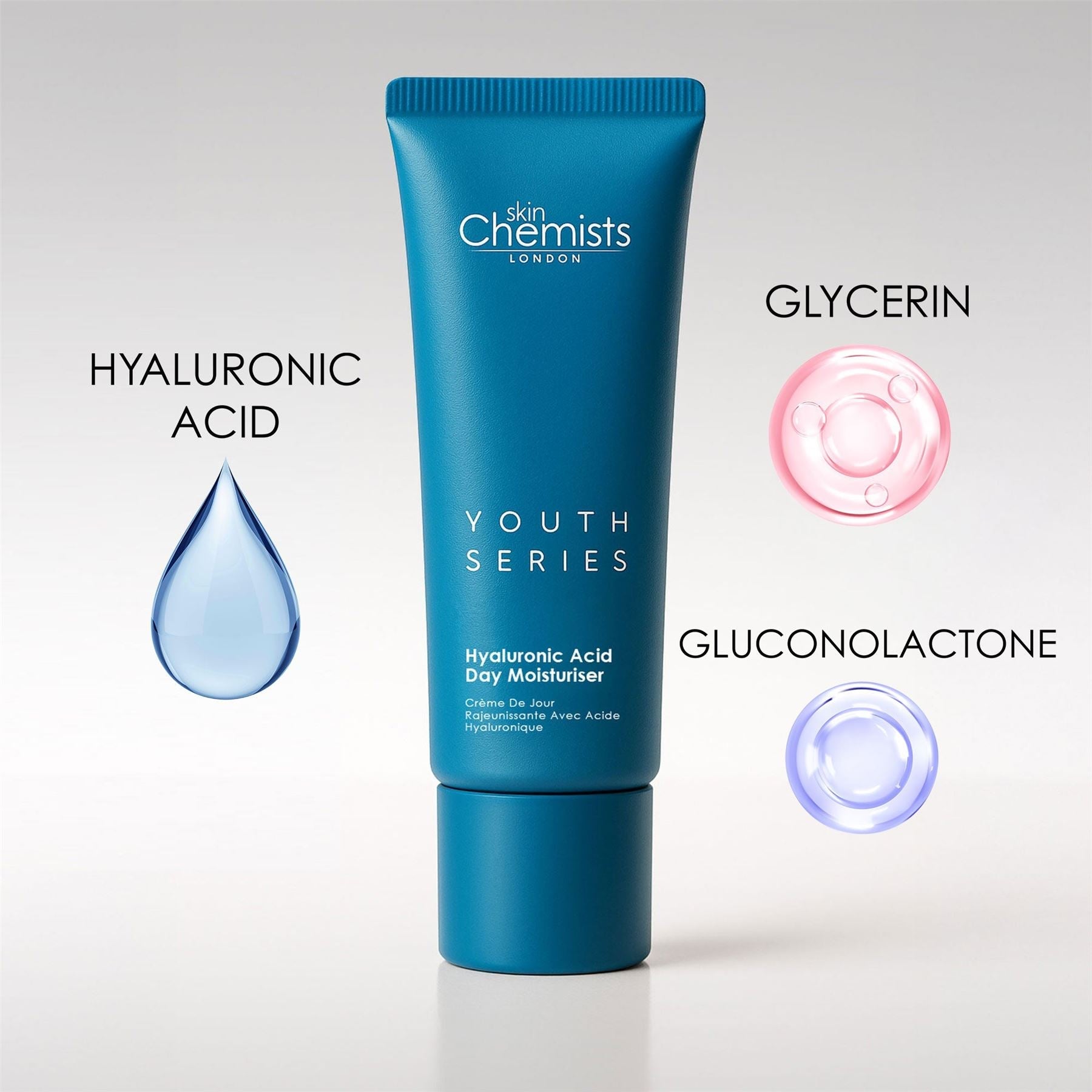 Hyaluronic Acid Day Moisturiser 50ml by skinChemists US