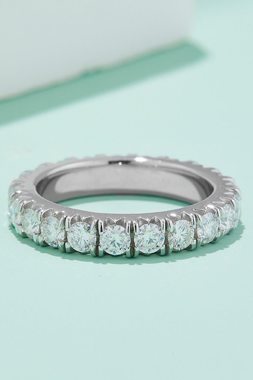 Adored 2.3 Carat Sparkala™ 925 Sterling Silver Eternity Ring by Sparkala