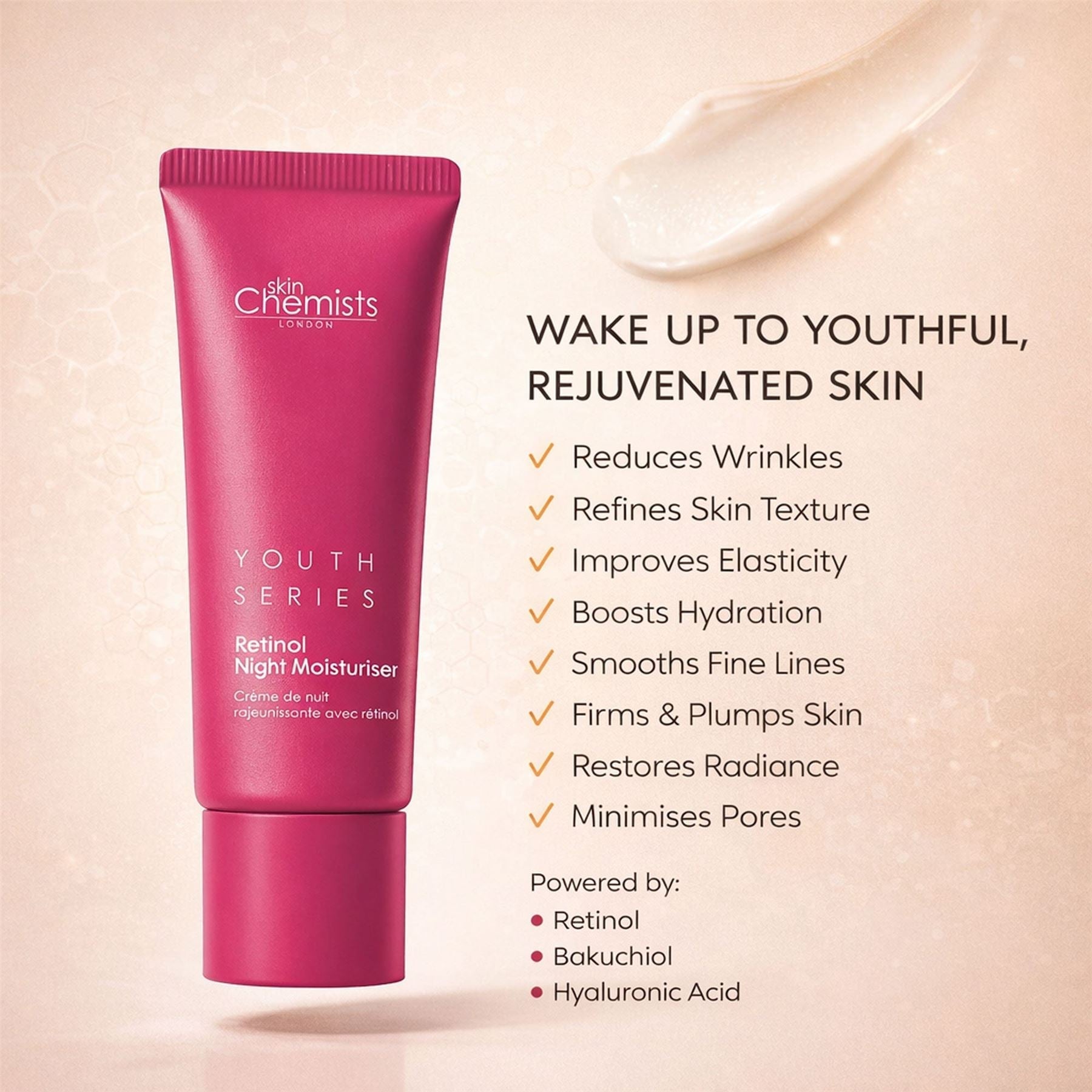 Retinol Bakuchiol Night Moisturiser 50ml