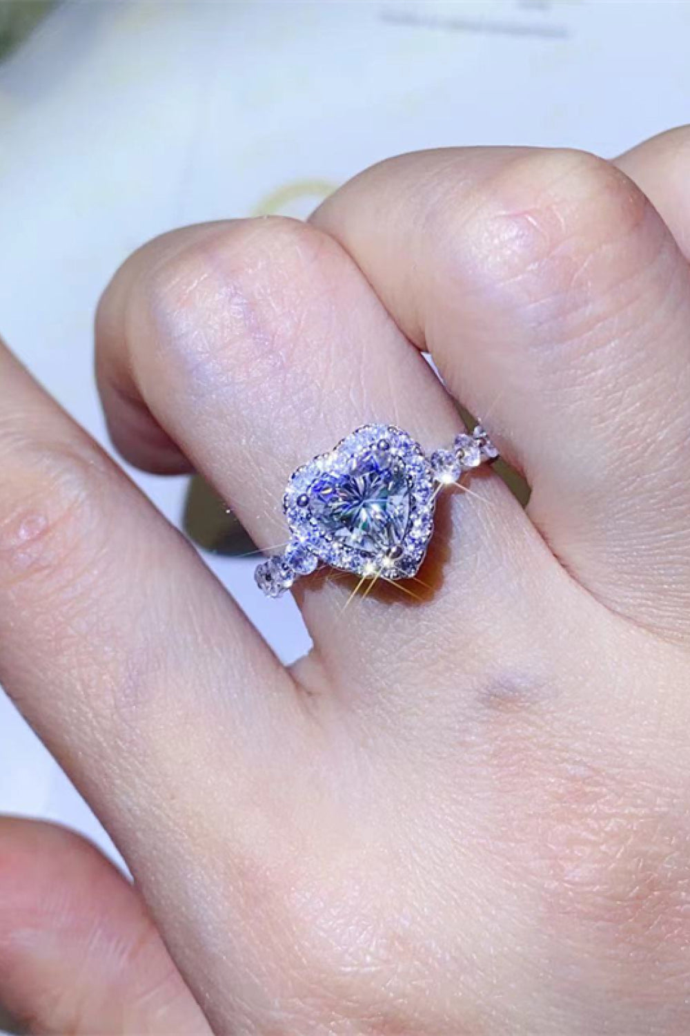1 Carat Sparkala™ Heart Ring by Sparkala