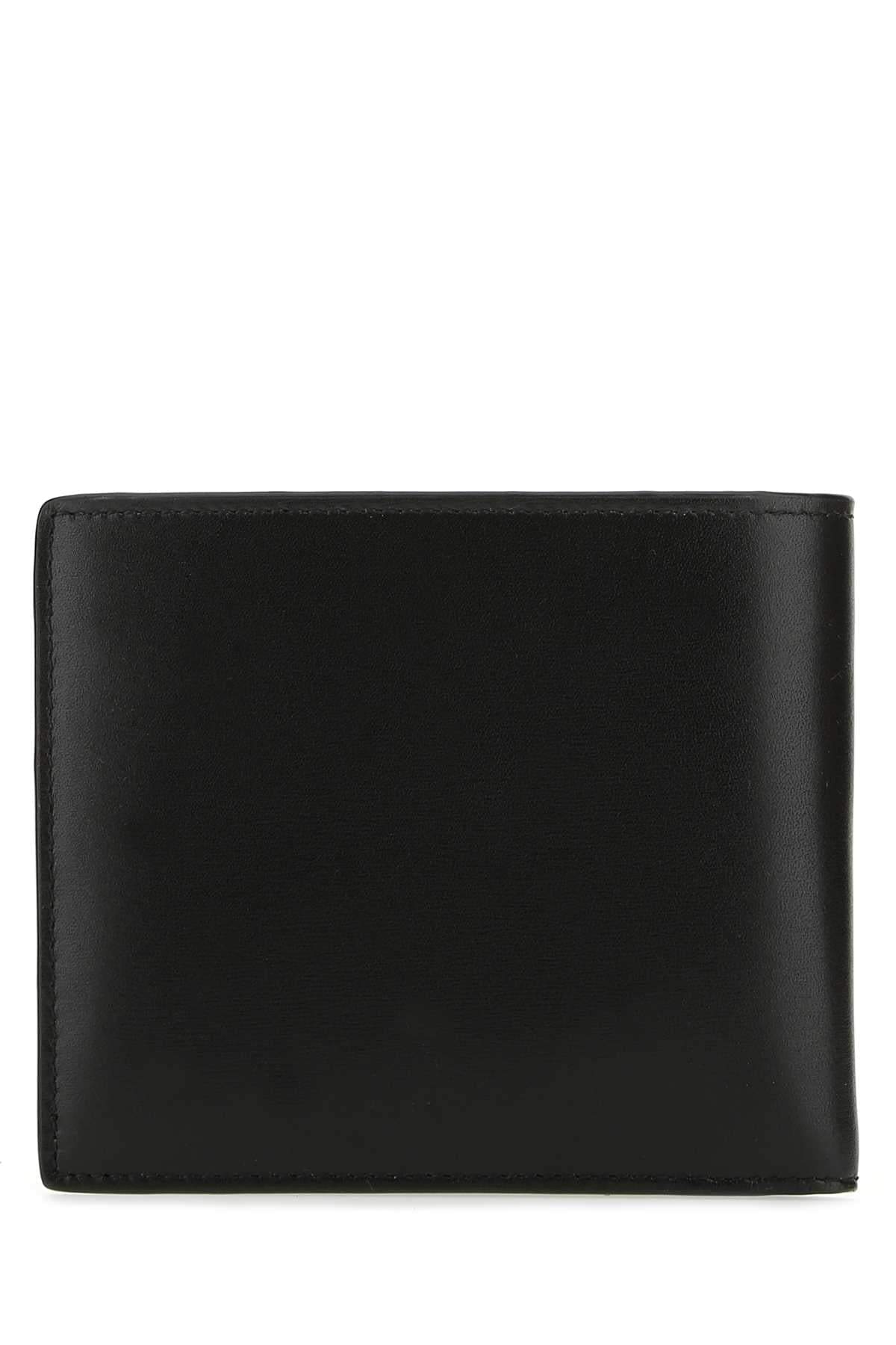 Saint Laurent Men Black Leather Wallet DestGlow