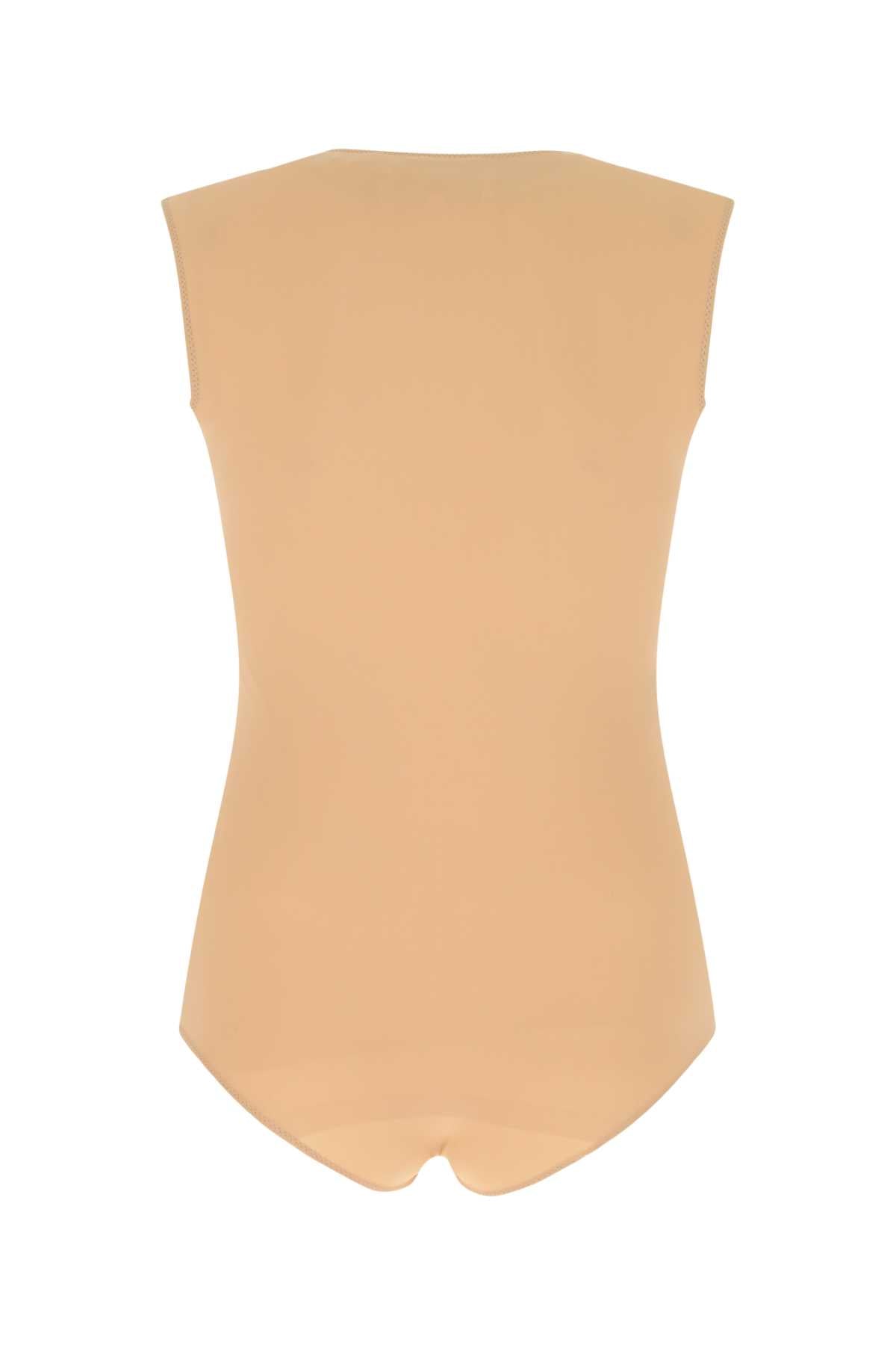 Maison Margiela Women Skin Pink Stretch Nylon Body DestGlow