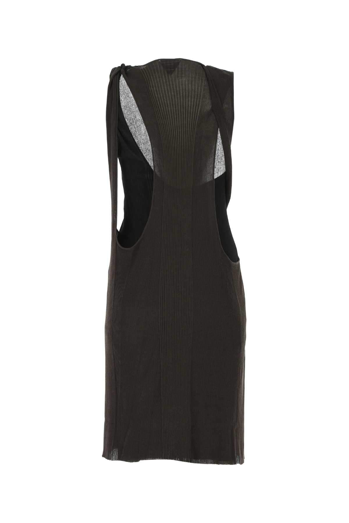 Bottega Veneta Women Two-Tone Cotton Blend Dress DestGlow