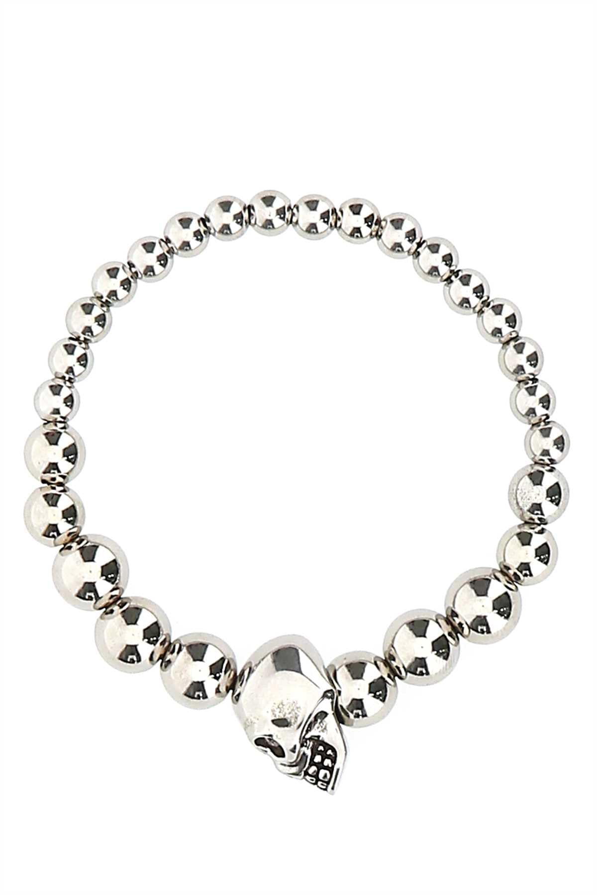 Alexander Mcqueen Men Silver Metal Bracelet DestGlow