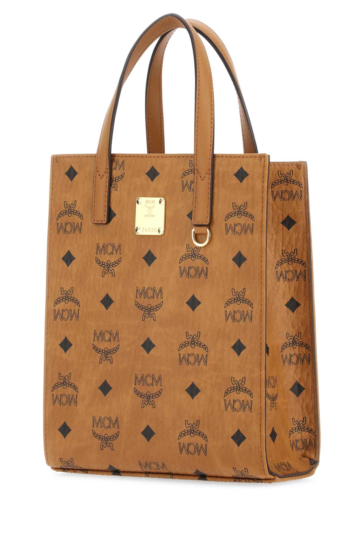 Mcm Unisex Printed Canvas Shopping Bag DestGlow