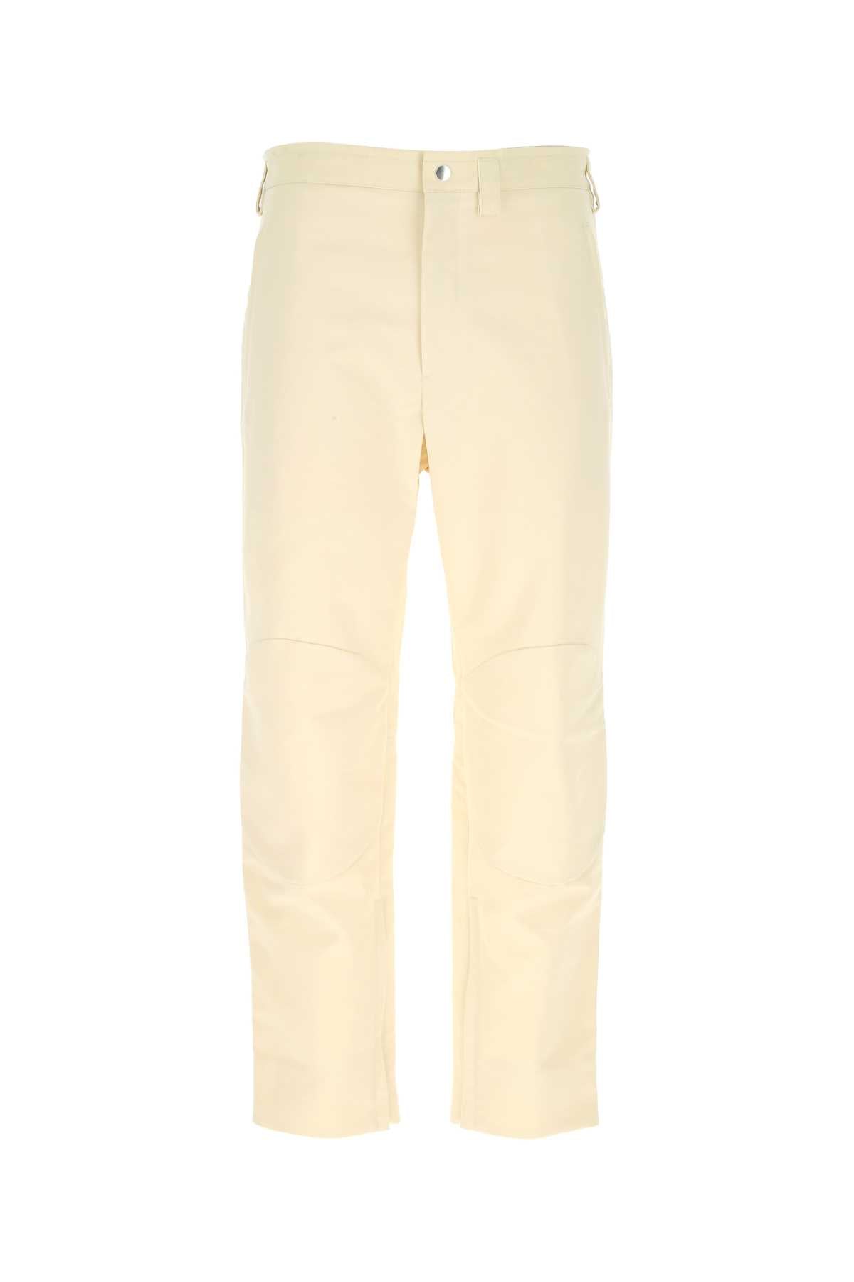 Jil Sander Men Ivory Cotton Pant by Luosophy